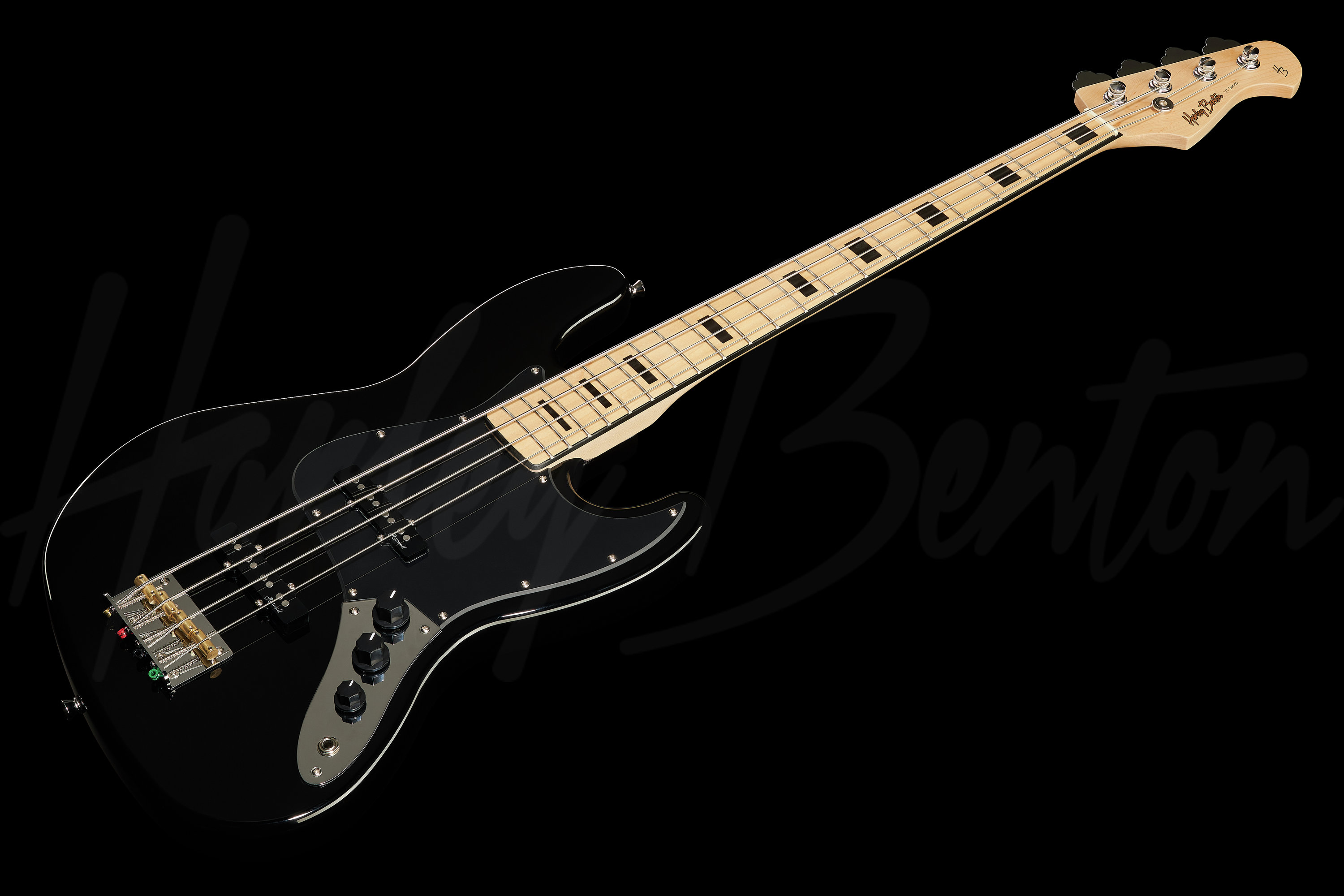 JB-75MN Black - Harley Benton