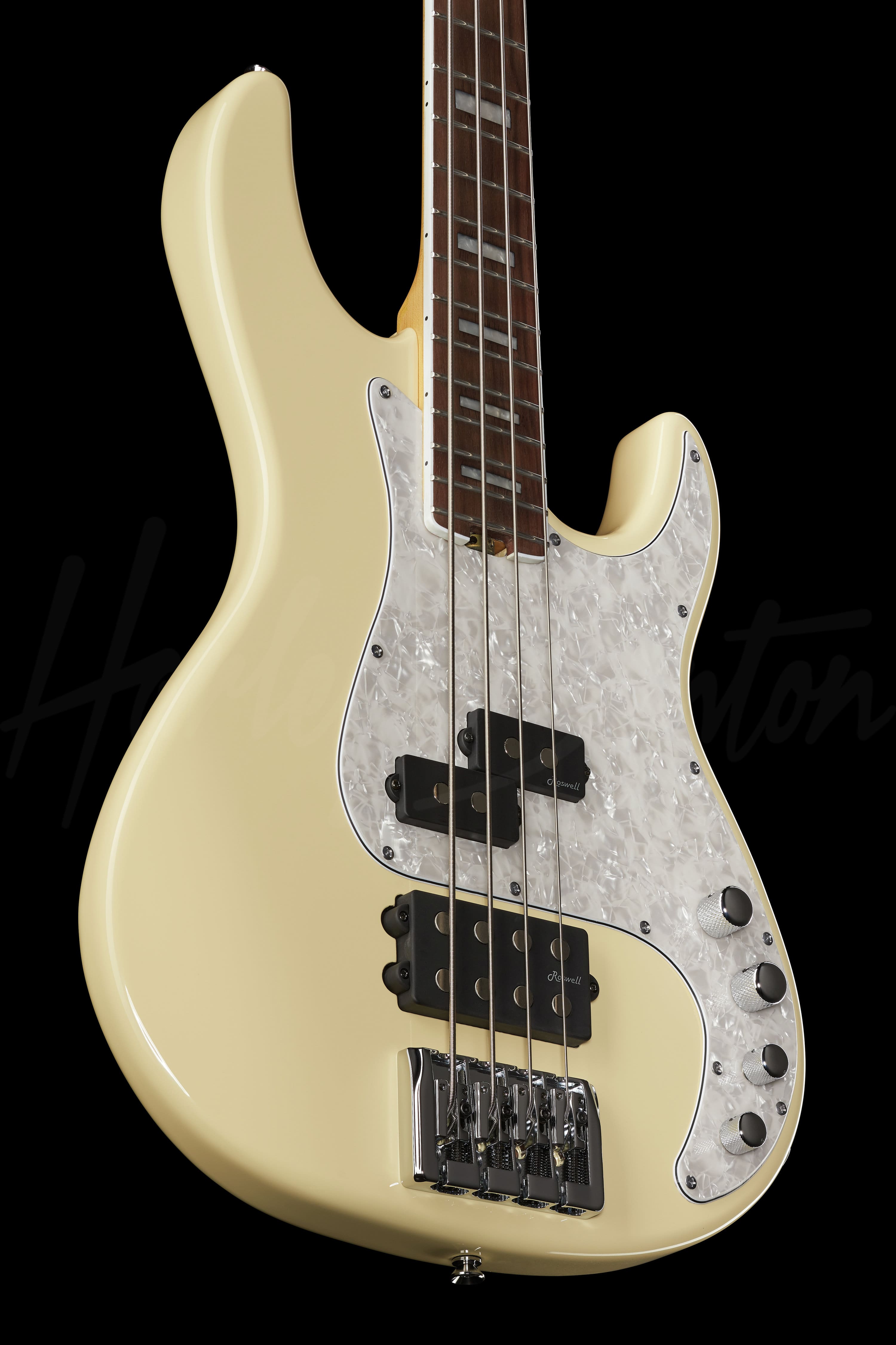 ベース Harley Benton Enhanced MP-5EB Creme Harley Benton Enhanced MP-5EB Creme – United States