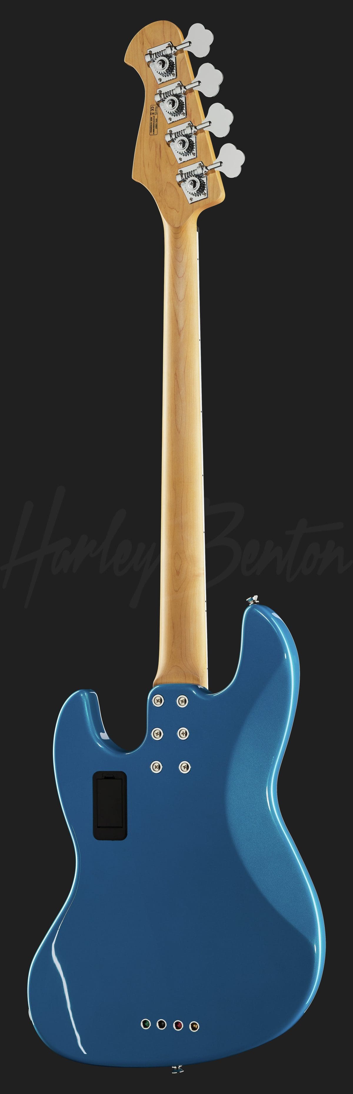Enhanced MJ-4EB Lake Blue - Harley Benton Enhanced MJ-4EB Lake Blue - Harley Benton
