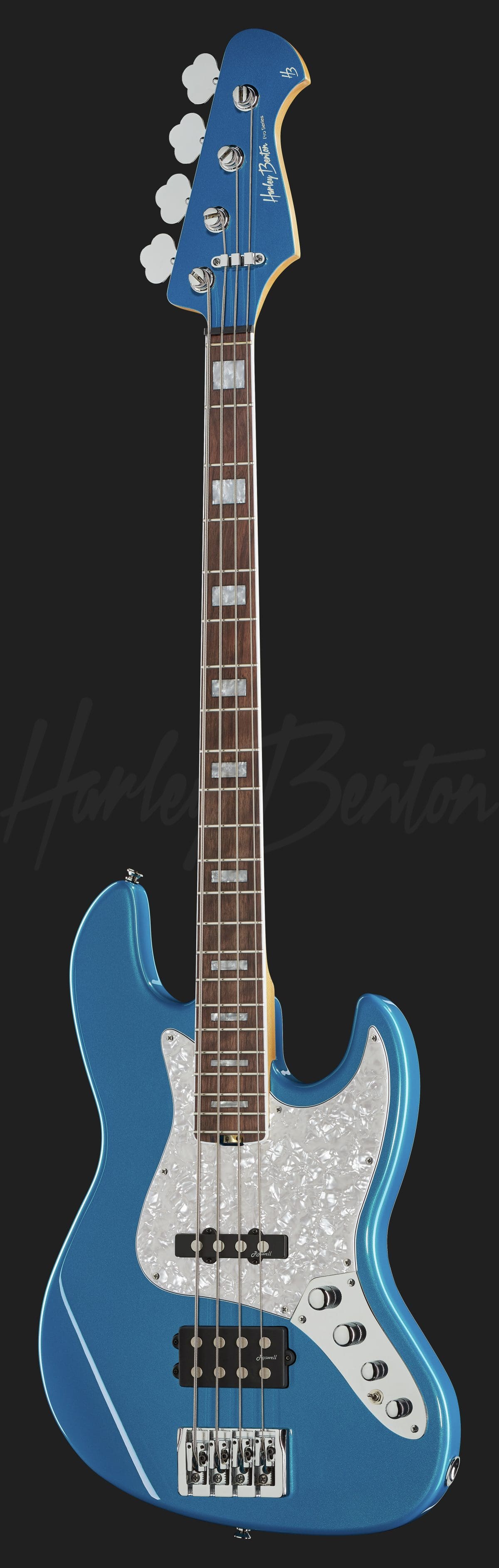 Enhanced MJ-4EB Lake Blue - Harley Benton