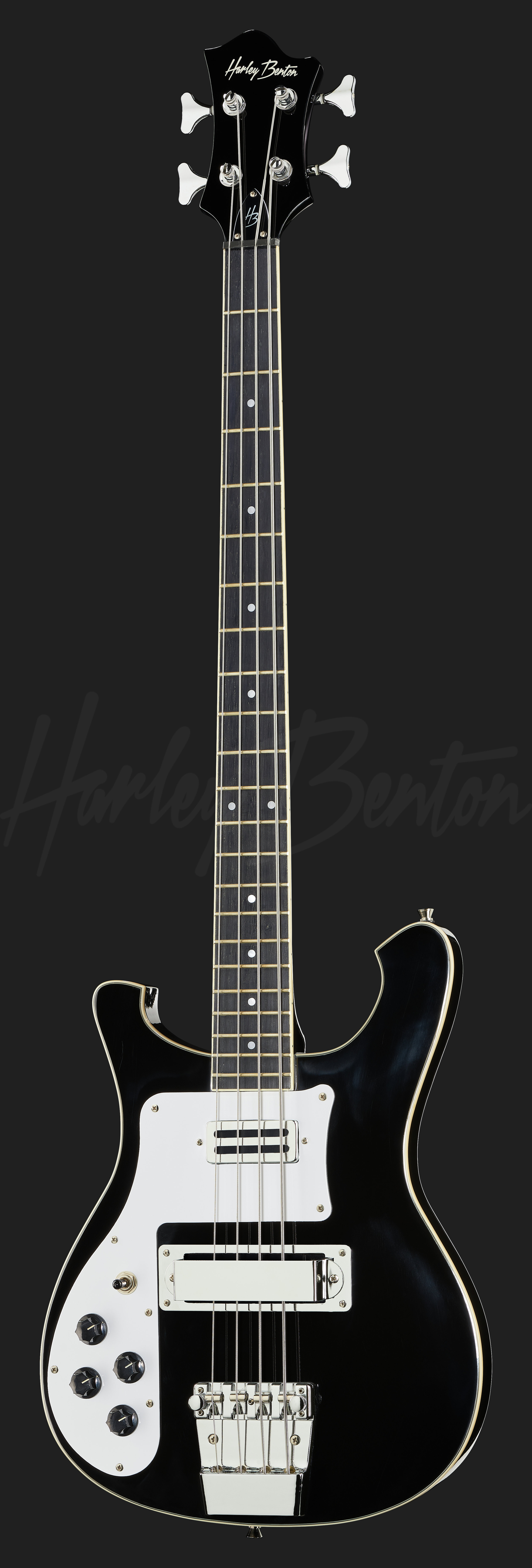 SOLD - Harley Benton RB-414 BK Classic Series 2023 - Black - Brand New!