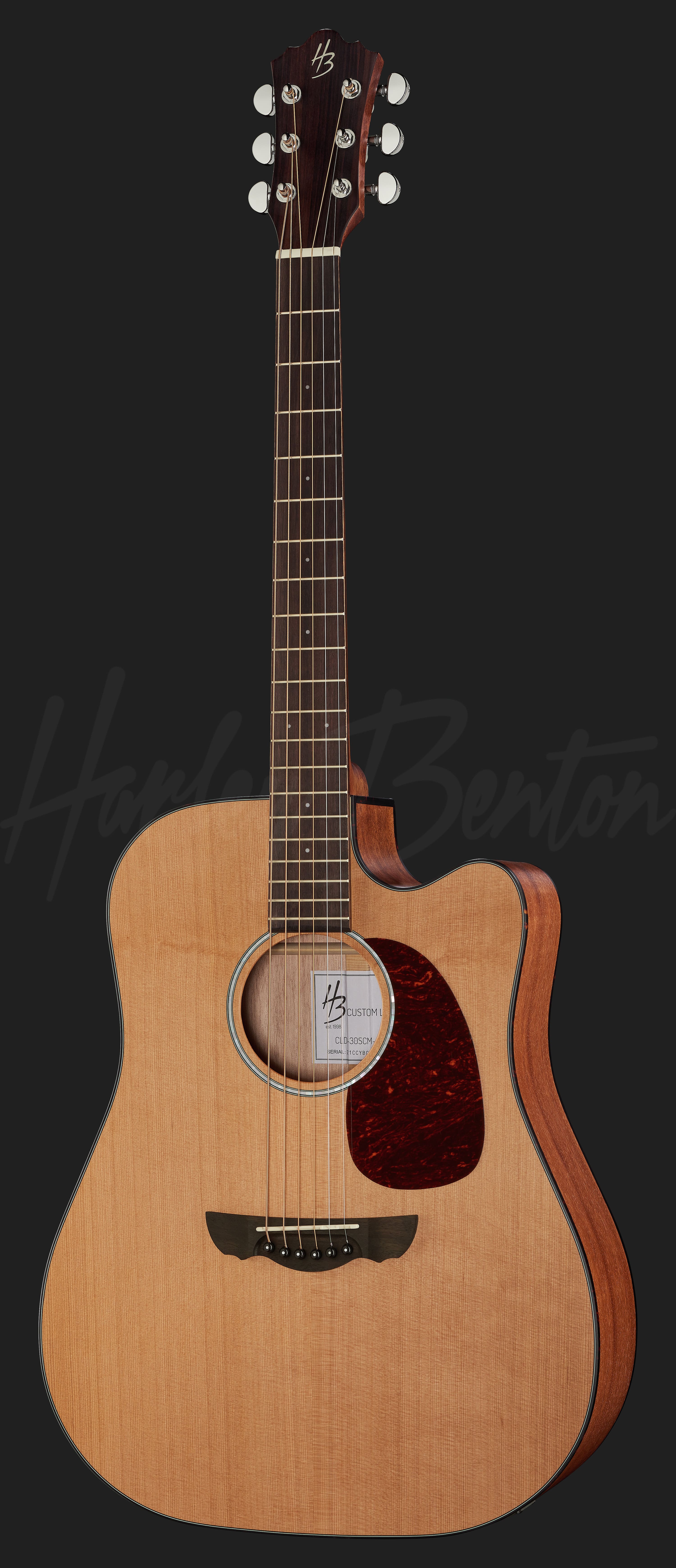 CLD-30SCM-CE SolidWood - Harley Benton