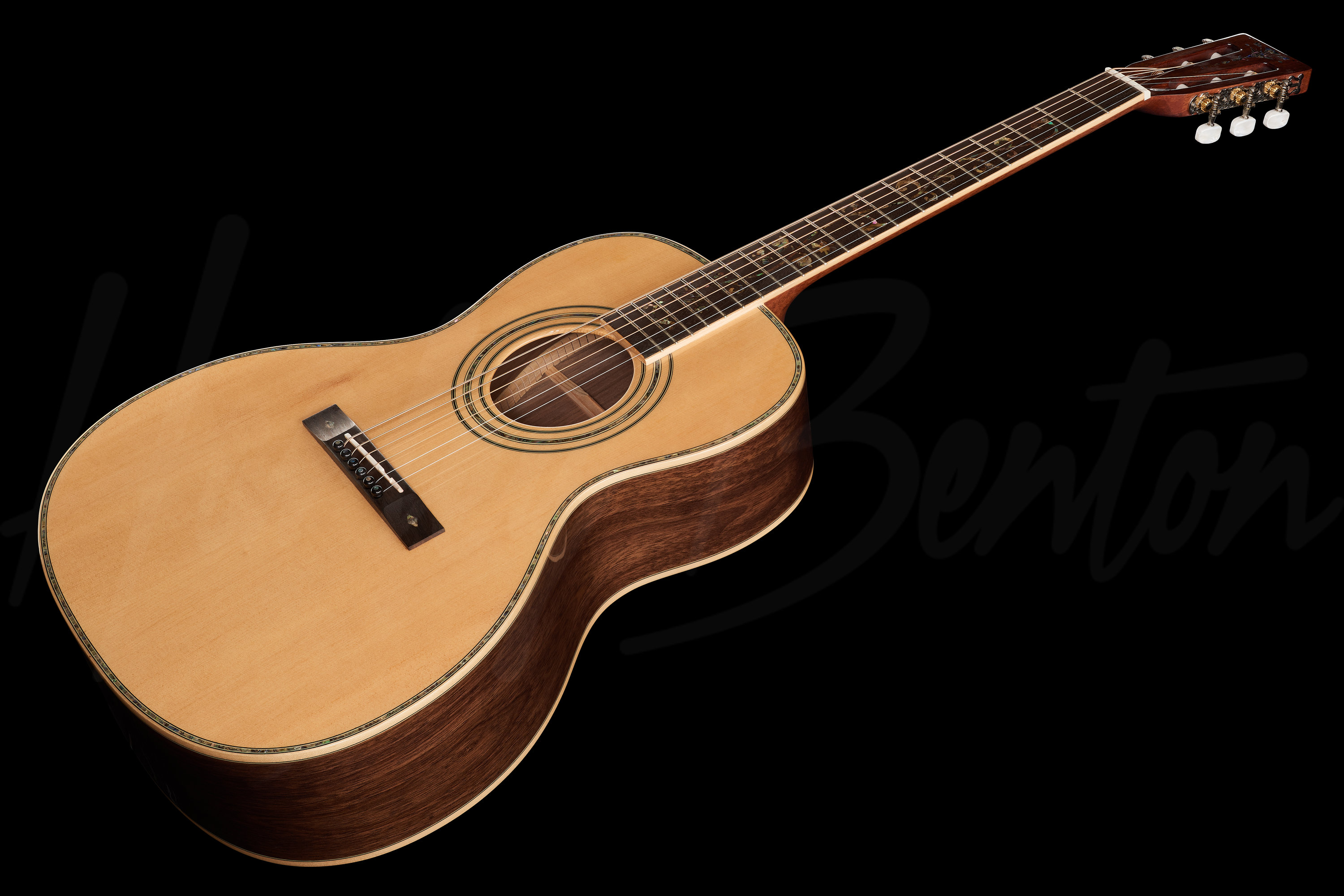 Harley benton parlor deals guitar