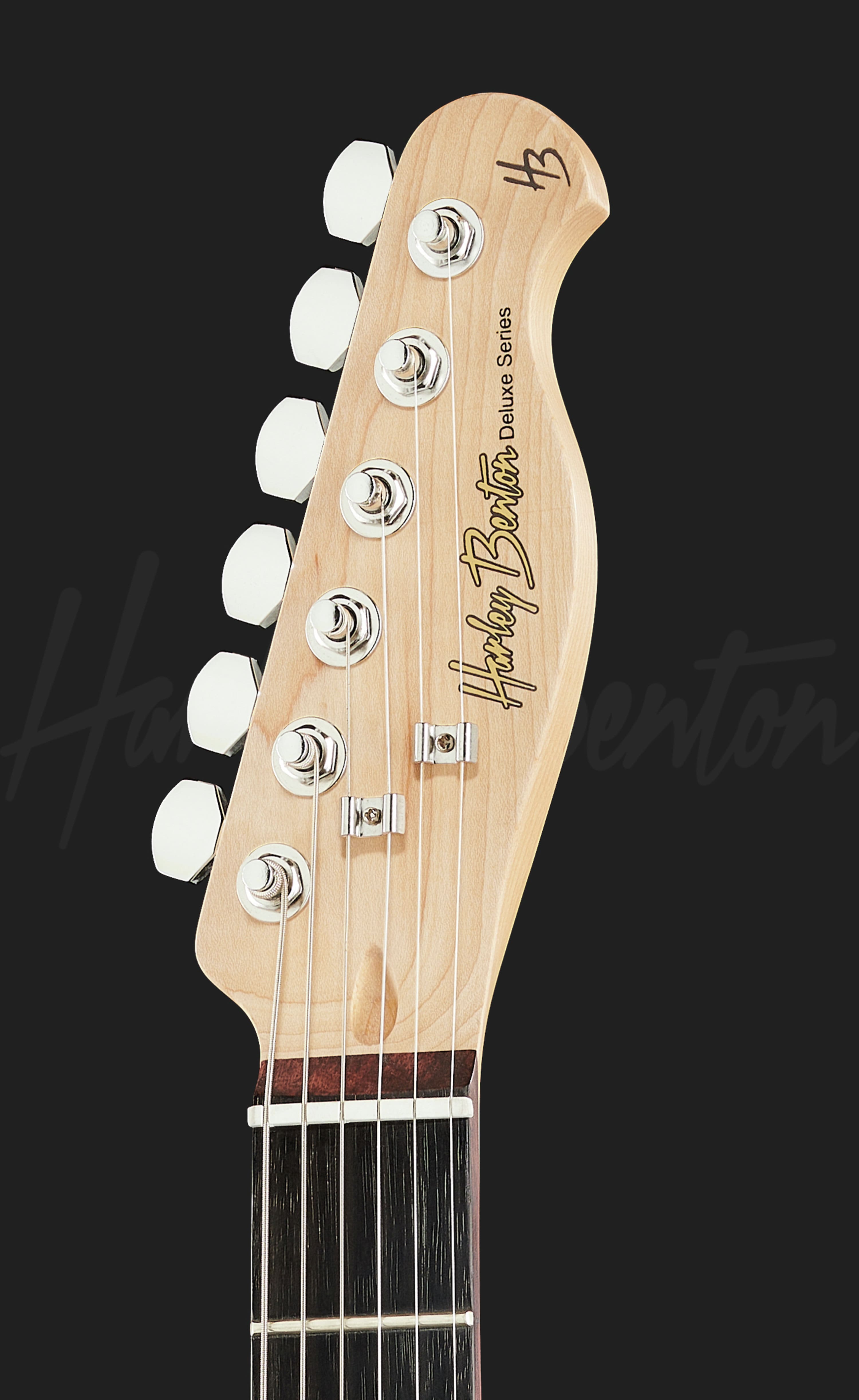 TE-90QM Trans Red - Harley Benton