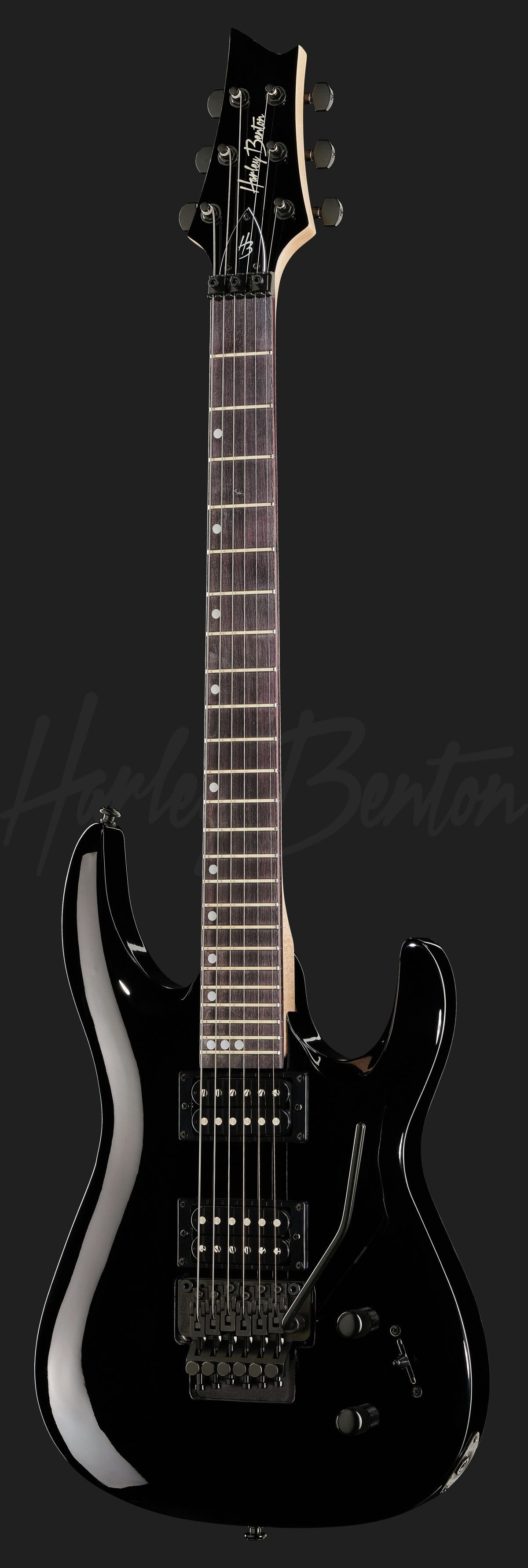エレキギター ハーレーベントン　レフティ Fusion-T HH HT LH EB BK - Harley Benton
