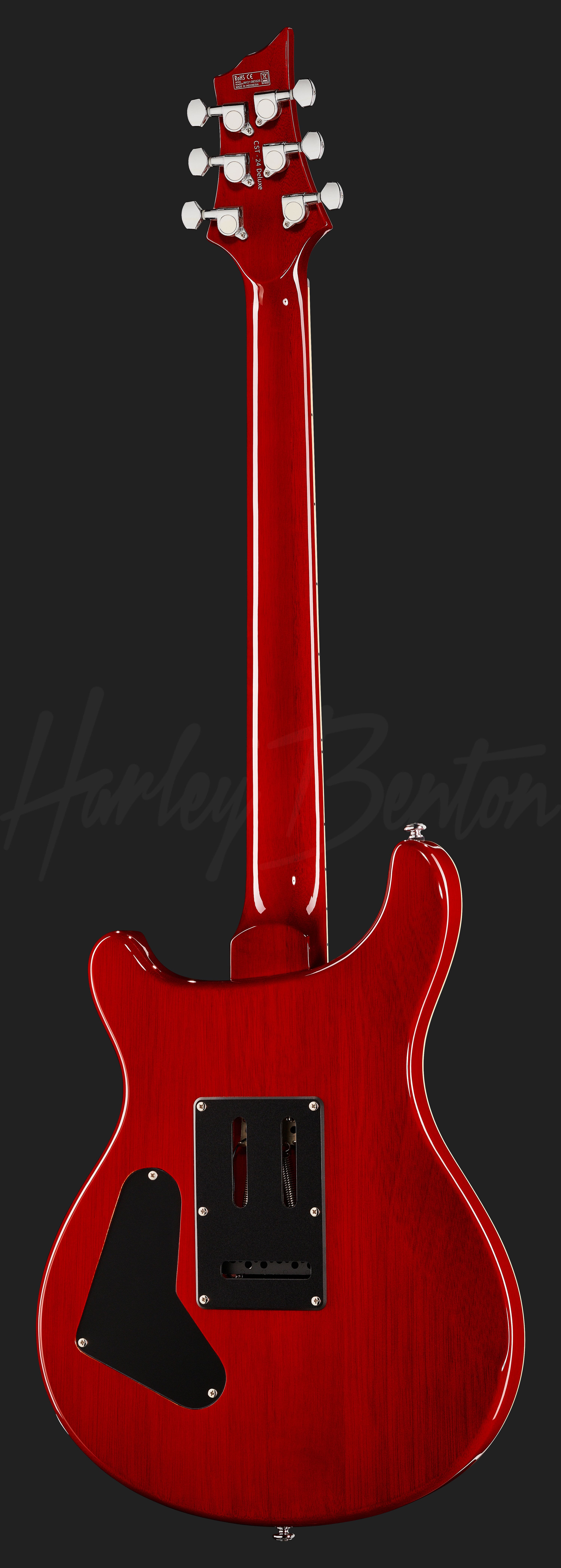 CST-24T Black Cherry Flame - Harley Benton