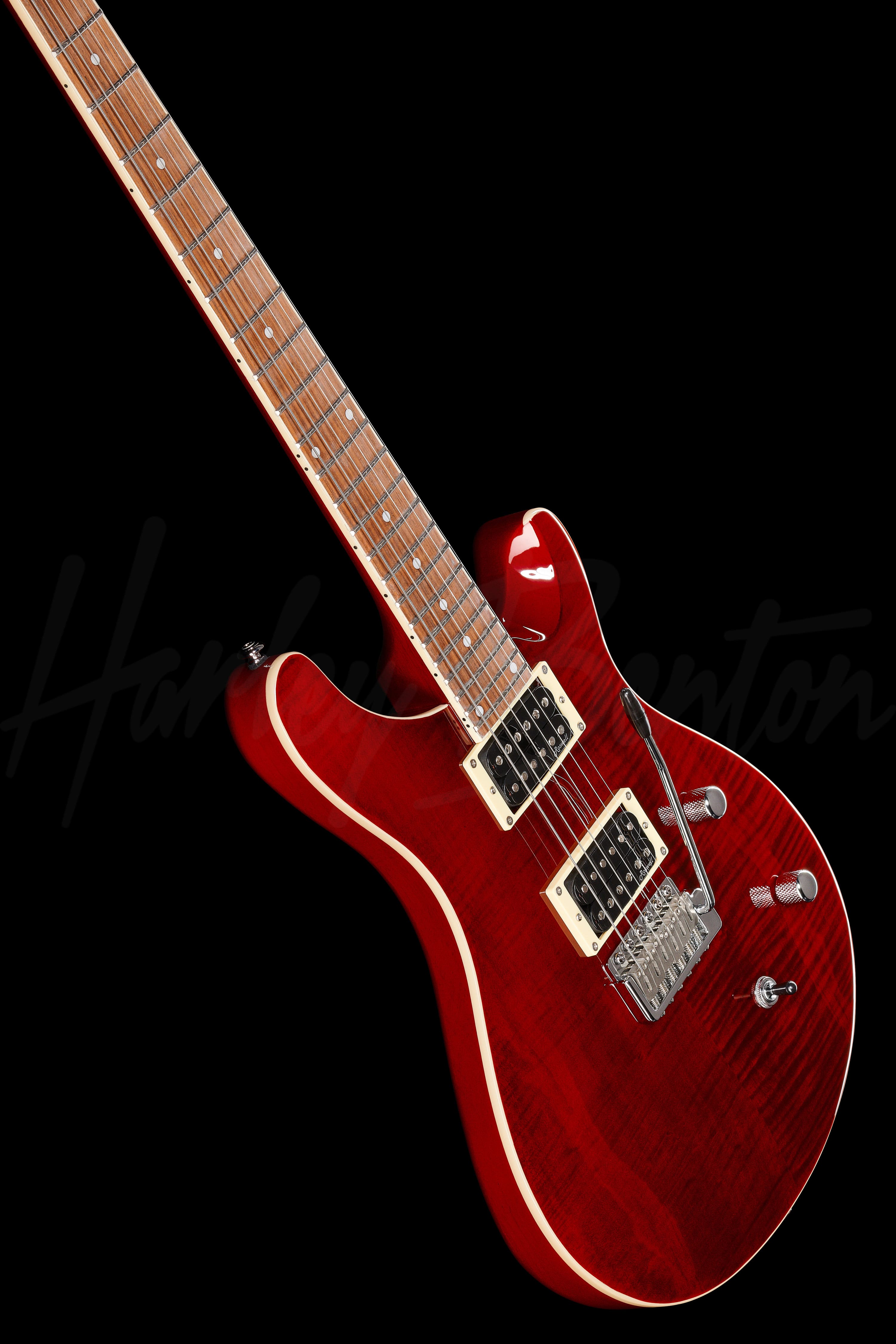 CST-24T Black Cherry Flame - Harley Benton