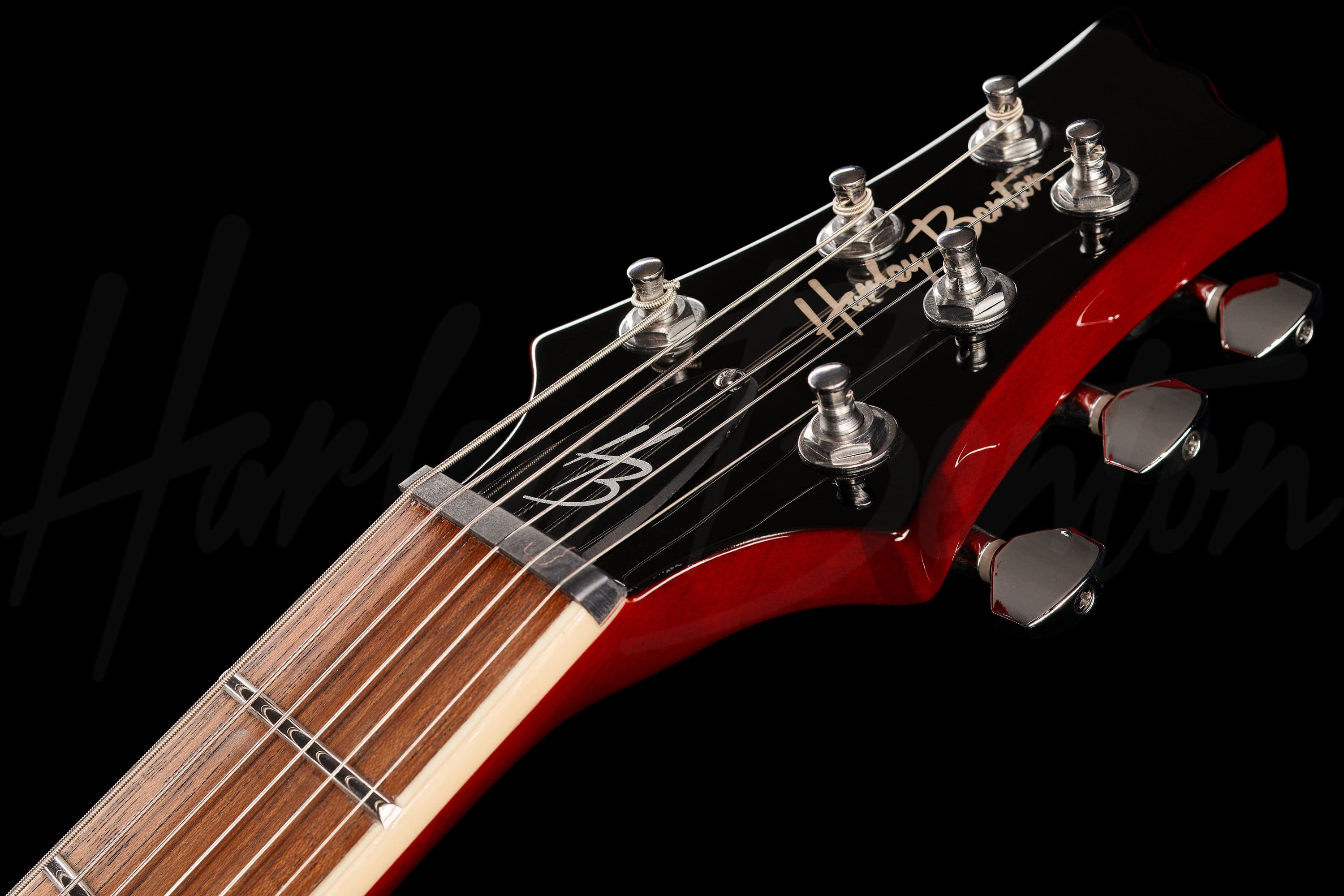 CST-24T Black Cherry Flame - Harley Benton