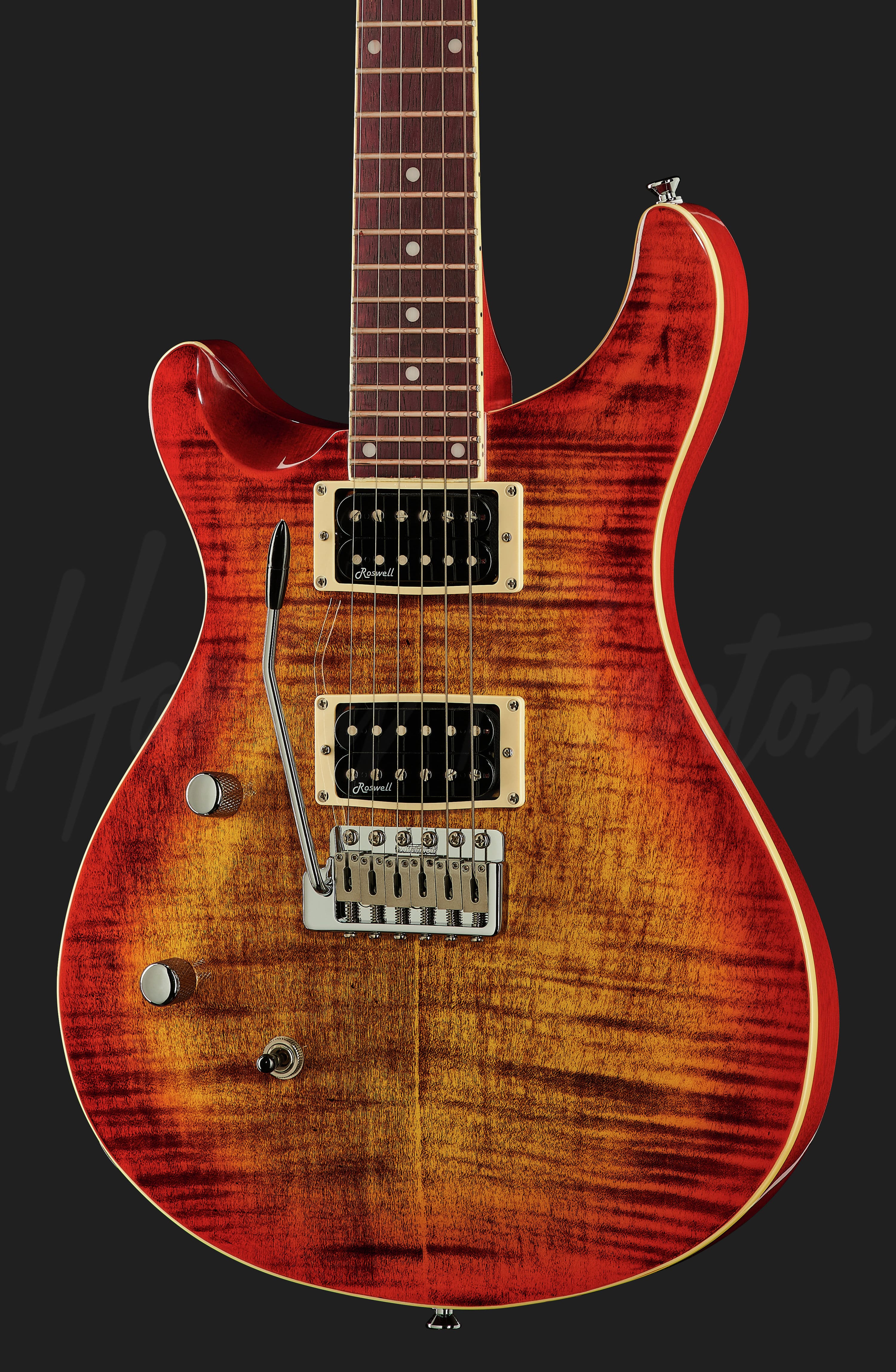 CST-24T LH Paradise Flame - Harley Benton