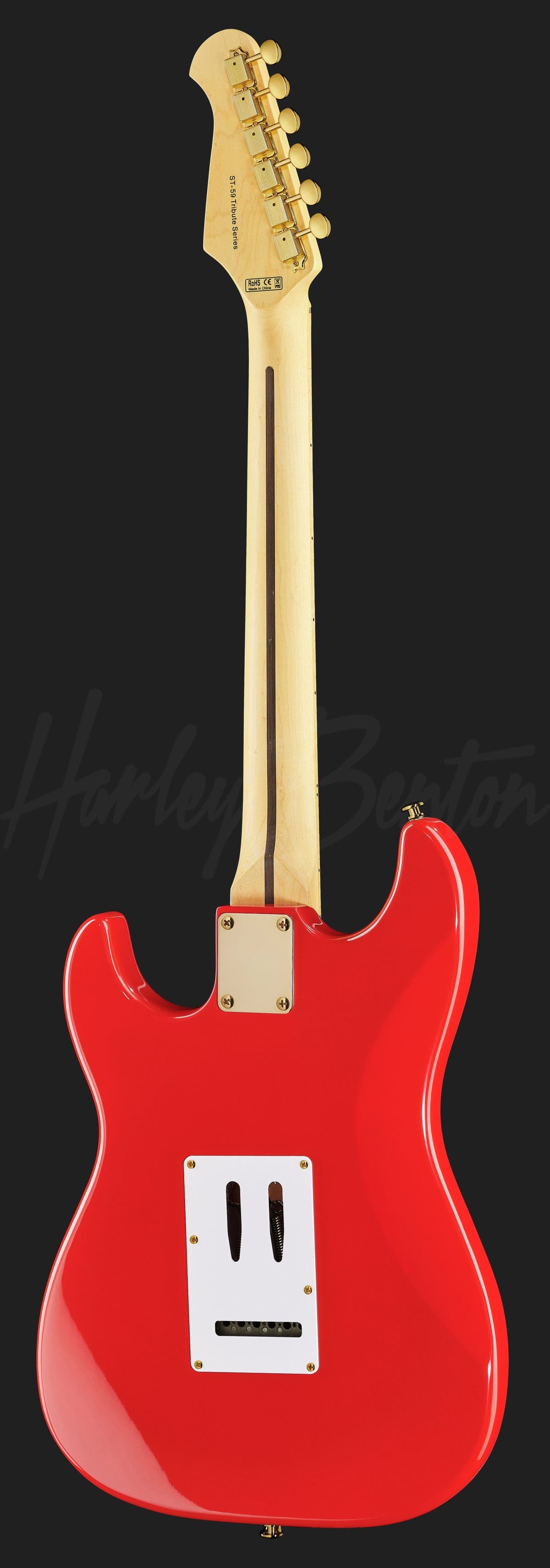 ま*や様 harley benton ストラト ST-59HM Fiesta Red - Harley Benton