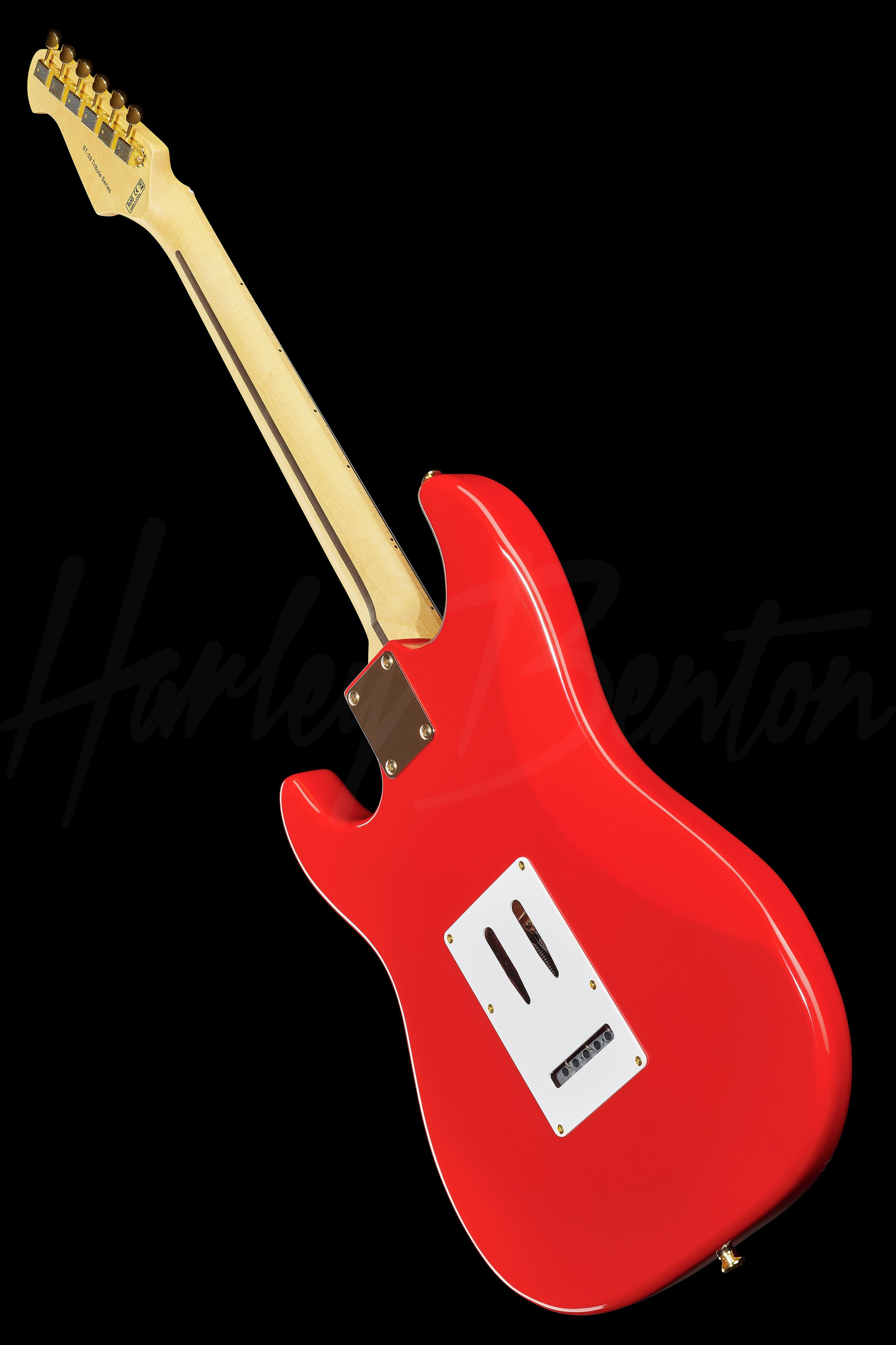 ギター TL59/R2 FiestaRed medium aged Soloking MT-1 Vintage FMN with Roasted Flame Maple Neck in Fiesta