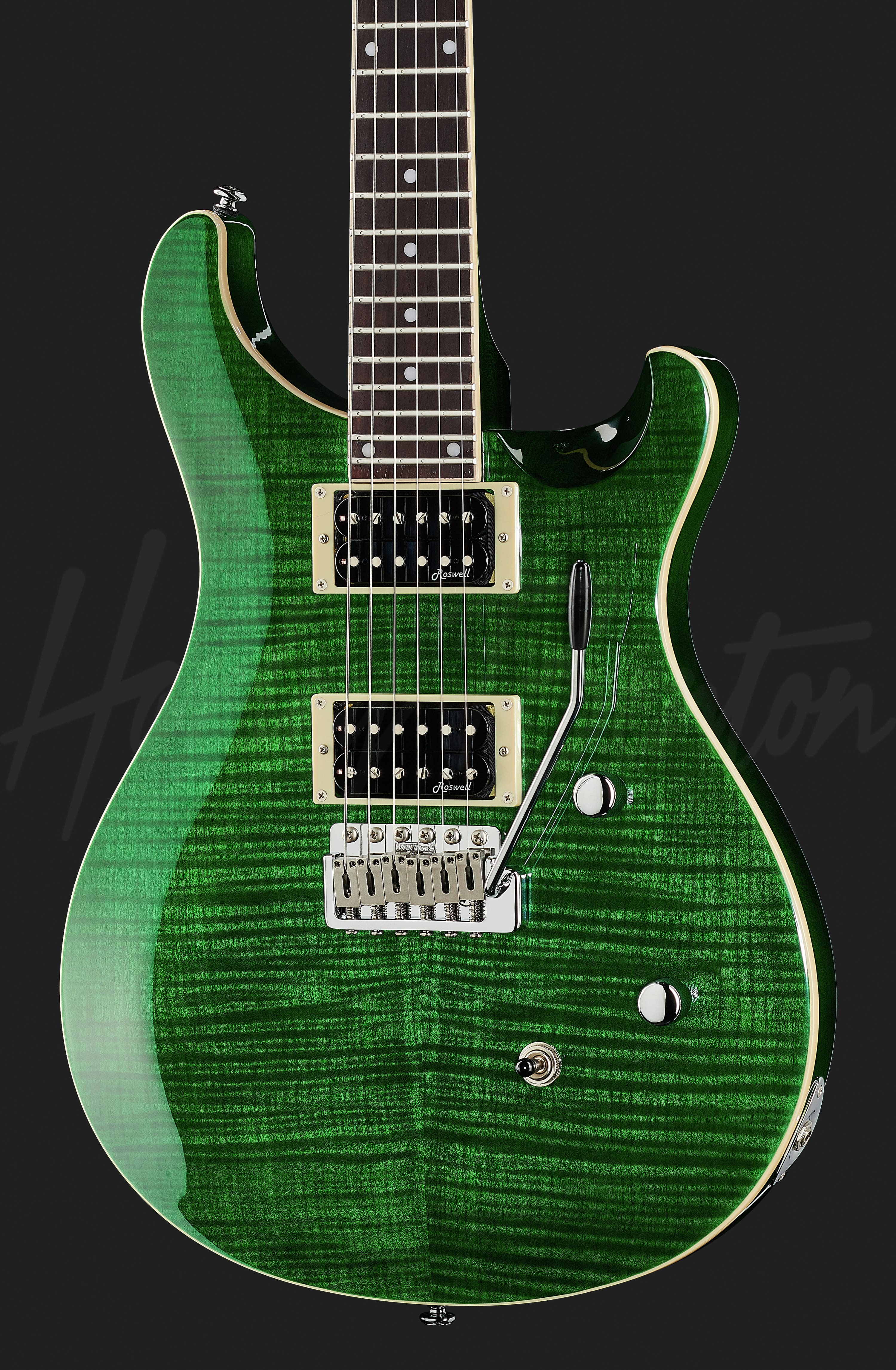 CST-24T Emerald Flame - Harley Benton