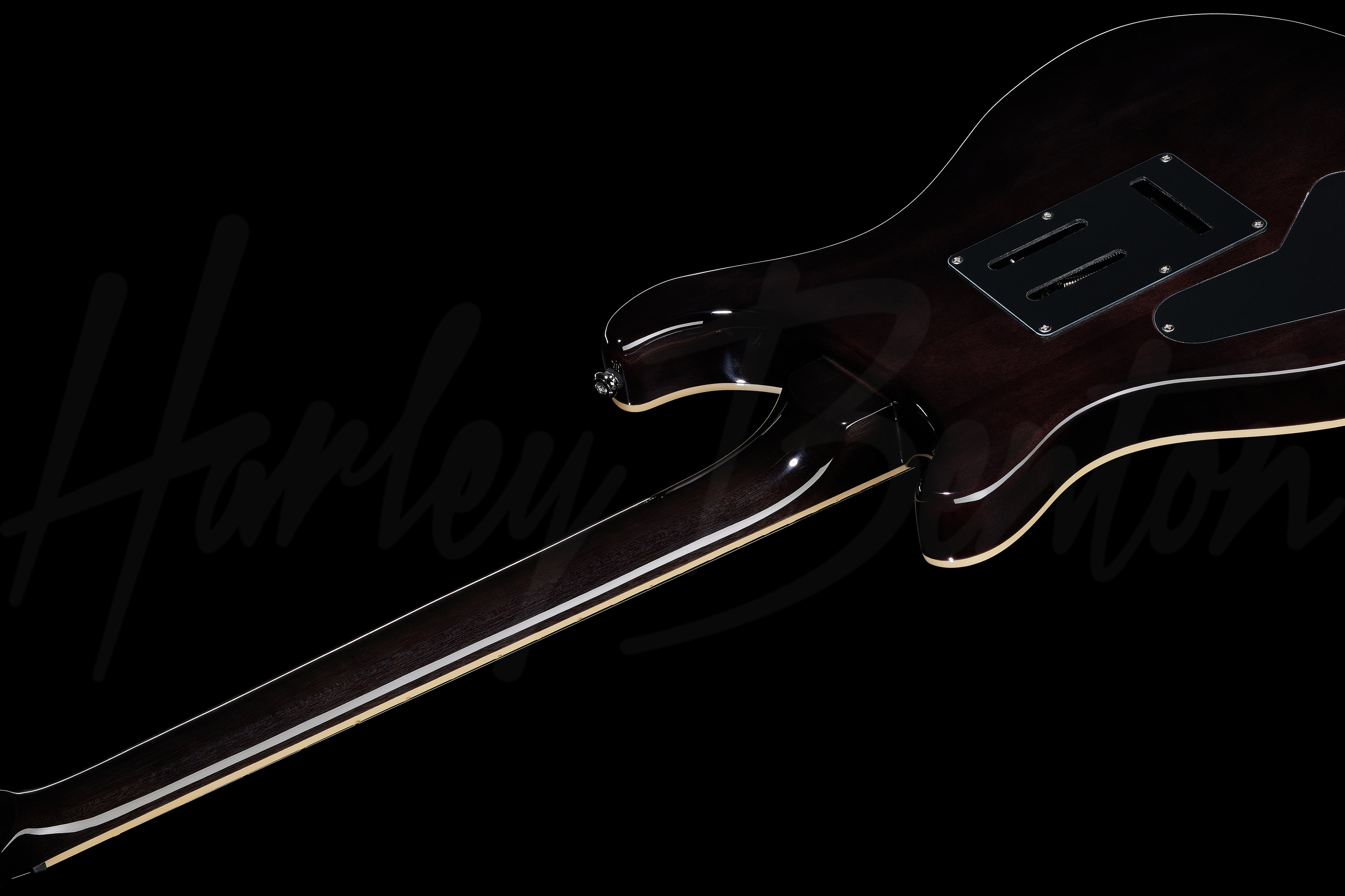 CST-24T Black Flame - Harley Benton