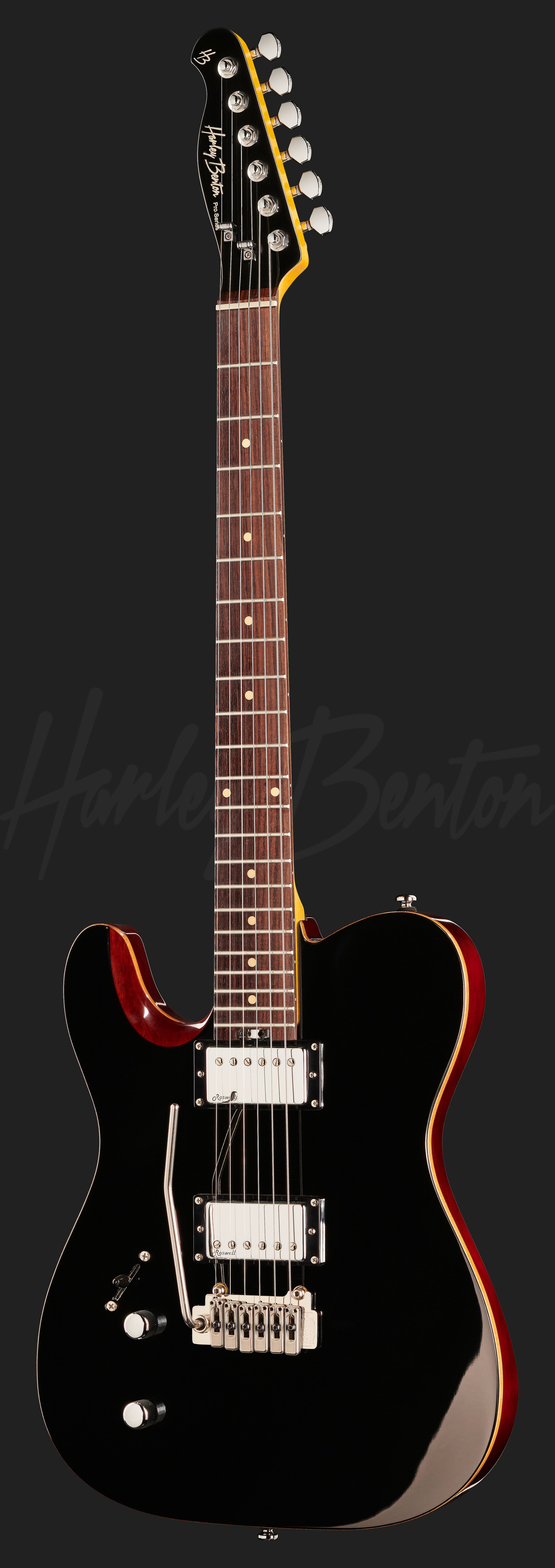 Fusion-T HH LH EB BK - Harley Benton