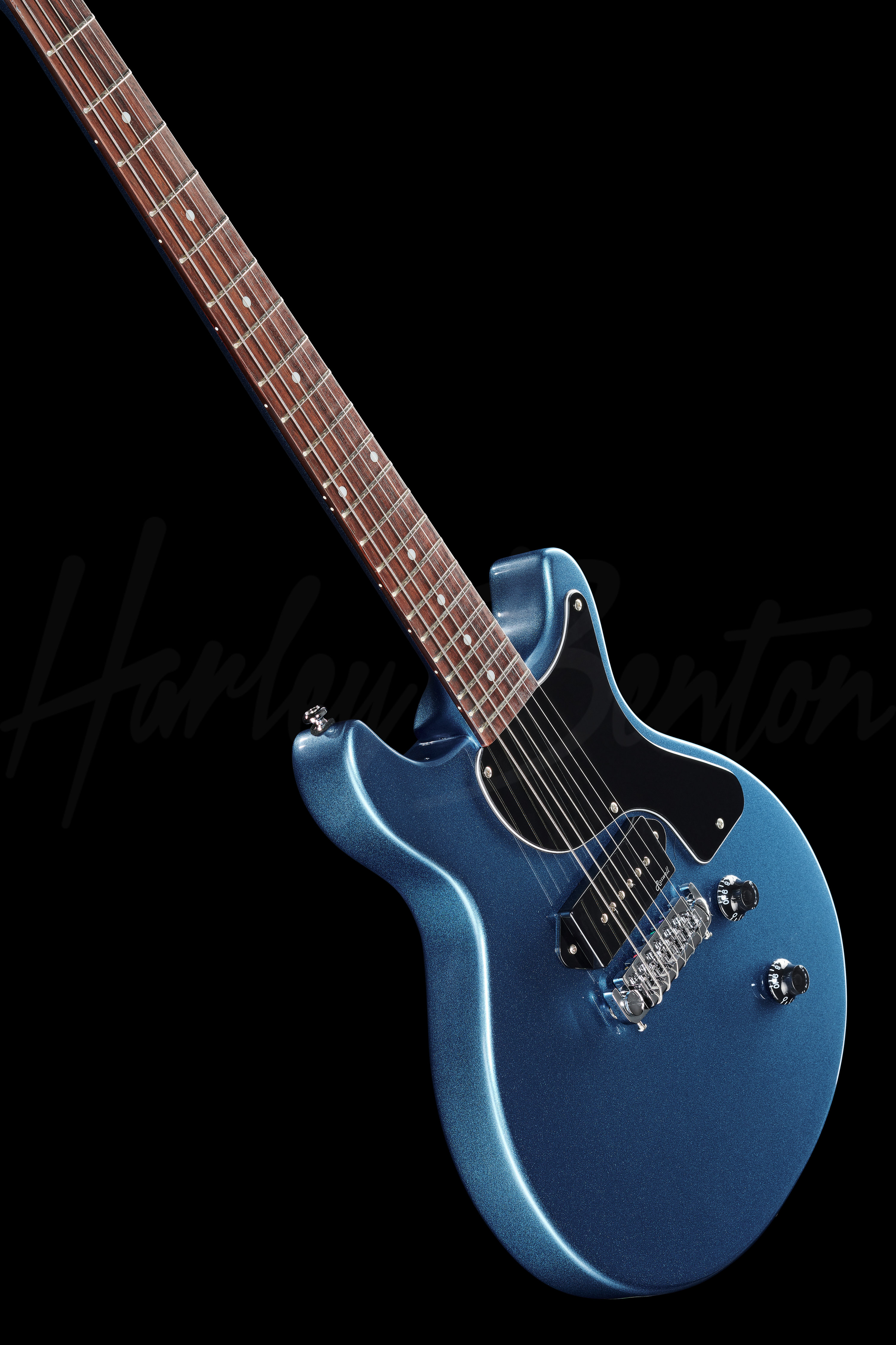 見事な harley 送料無料 benton Blue Pelham DC-Junior エレキギター