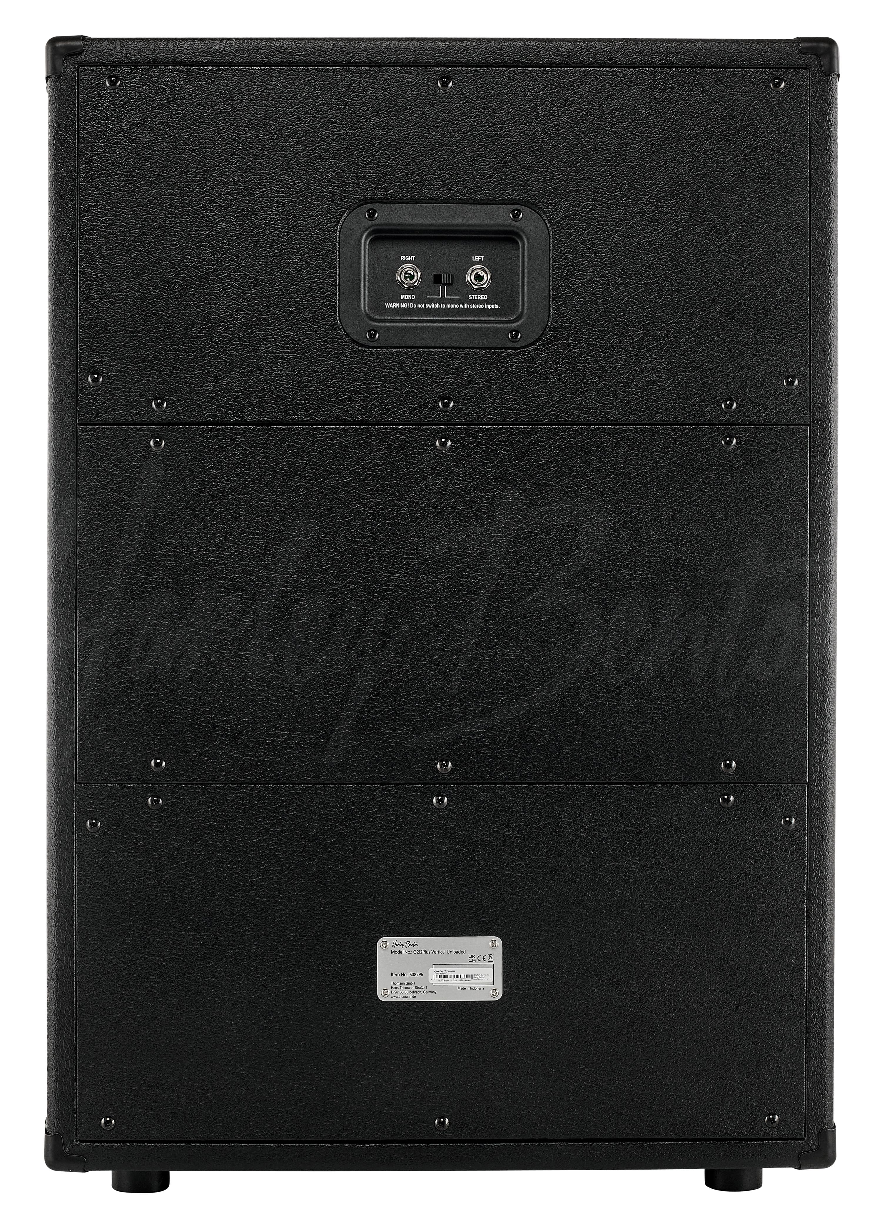 G212Plus Vertical Unloaded - Harley Benton