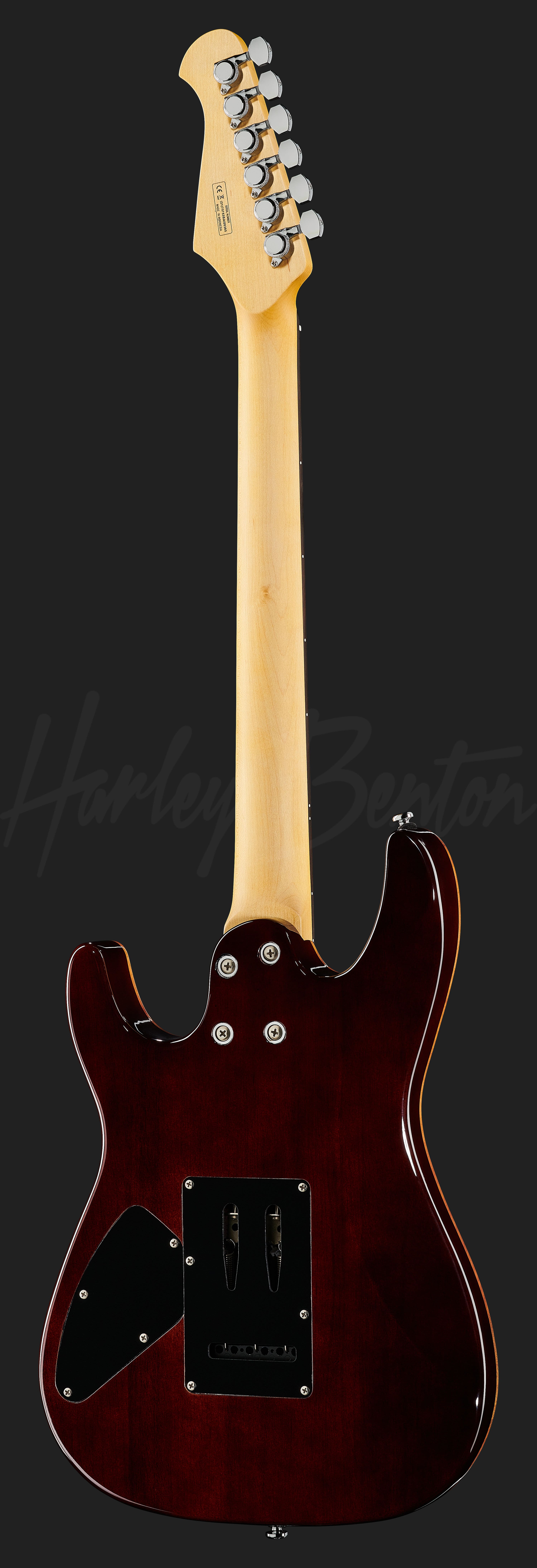 Harley Benton FusionⅢ Fusion-III HH EB BK - Harley Benton