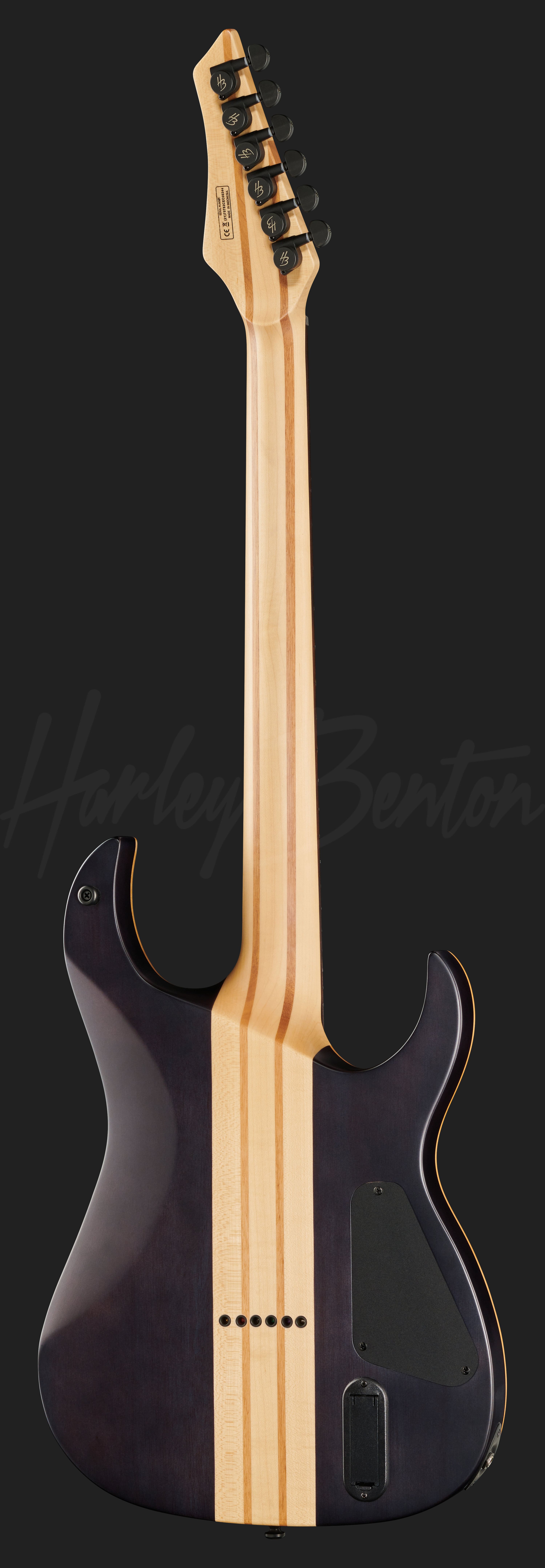 Amarok-6 LH BKNT Flame Burst - Harley Benton