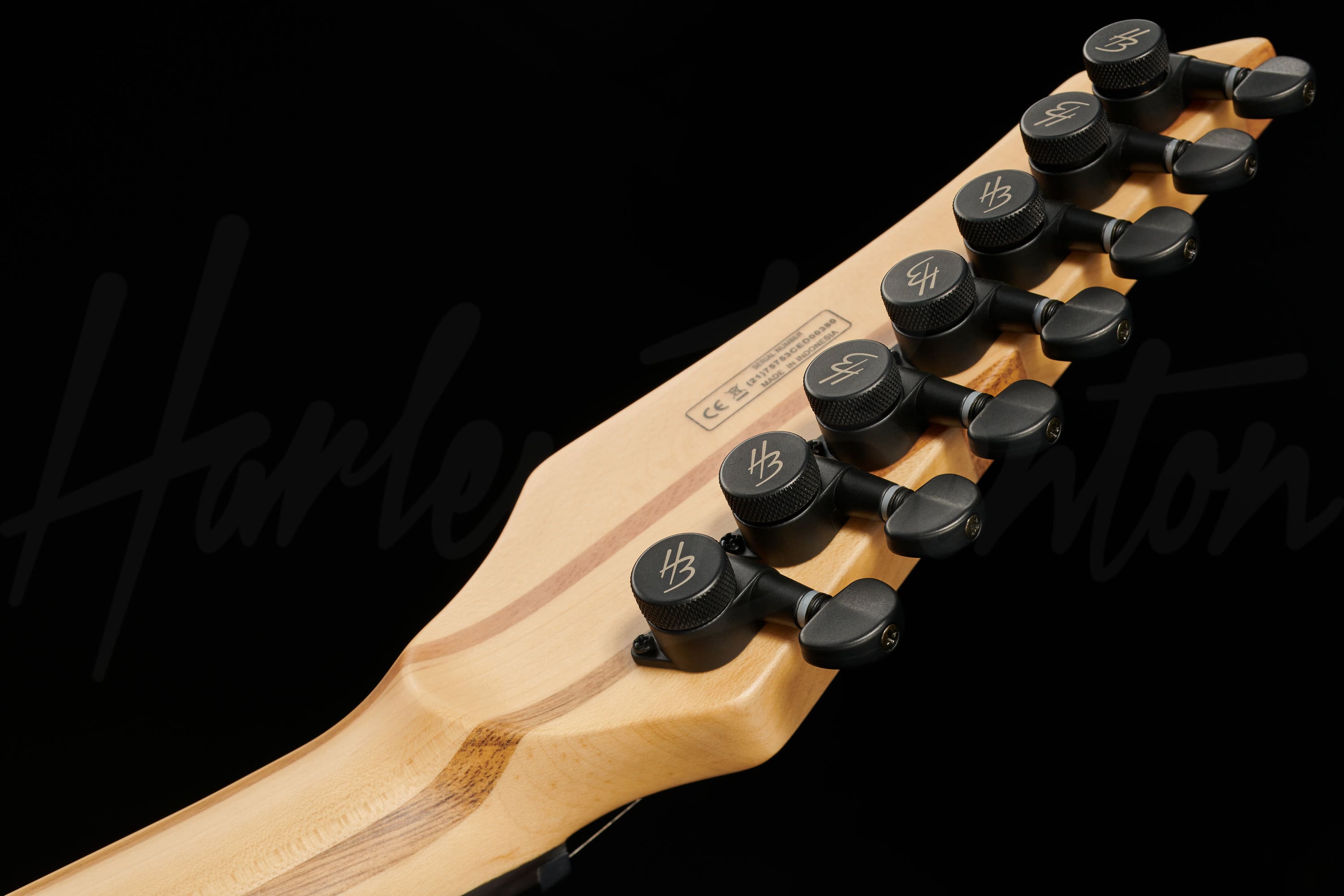 Amarok-7 LH BKNT Flame Burst - Harley Benton