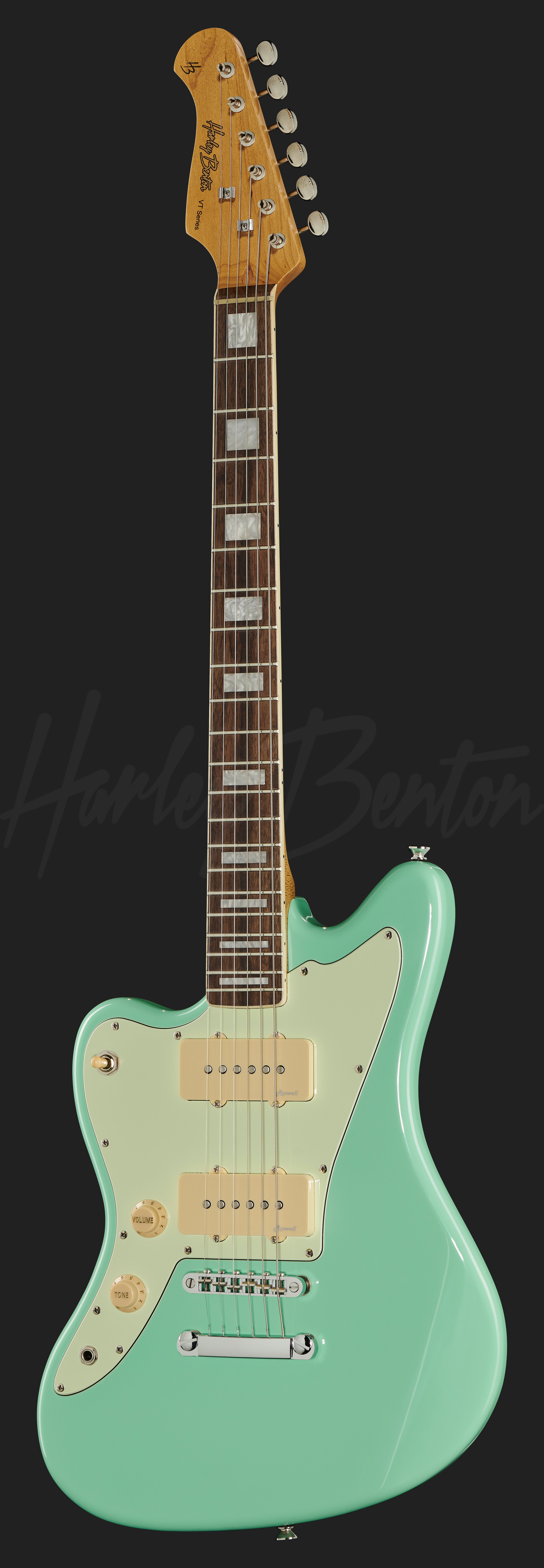 JA-60LH CC Seafoam Green - Harley Benton