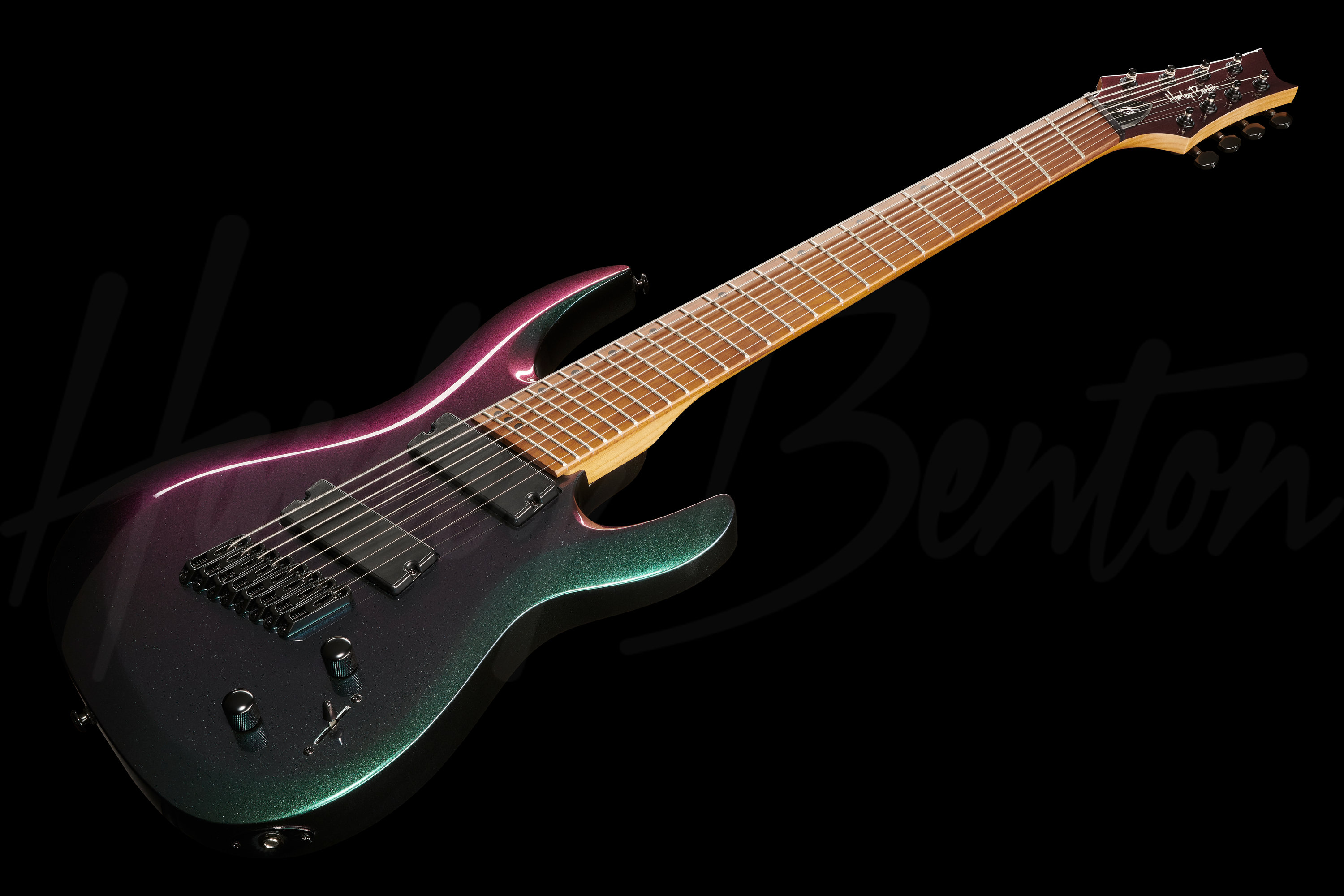 Harley benton 8 string deals fanned fret