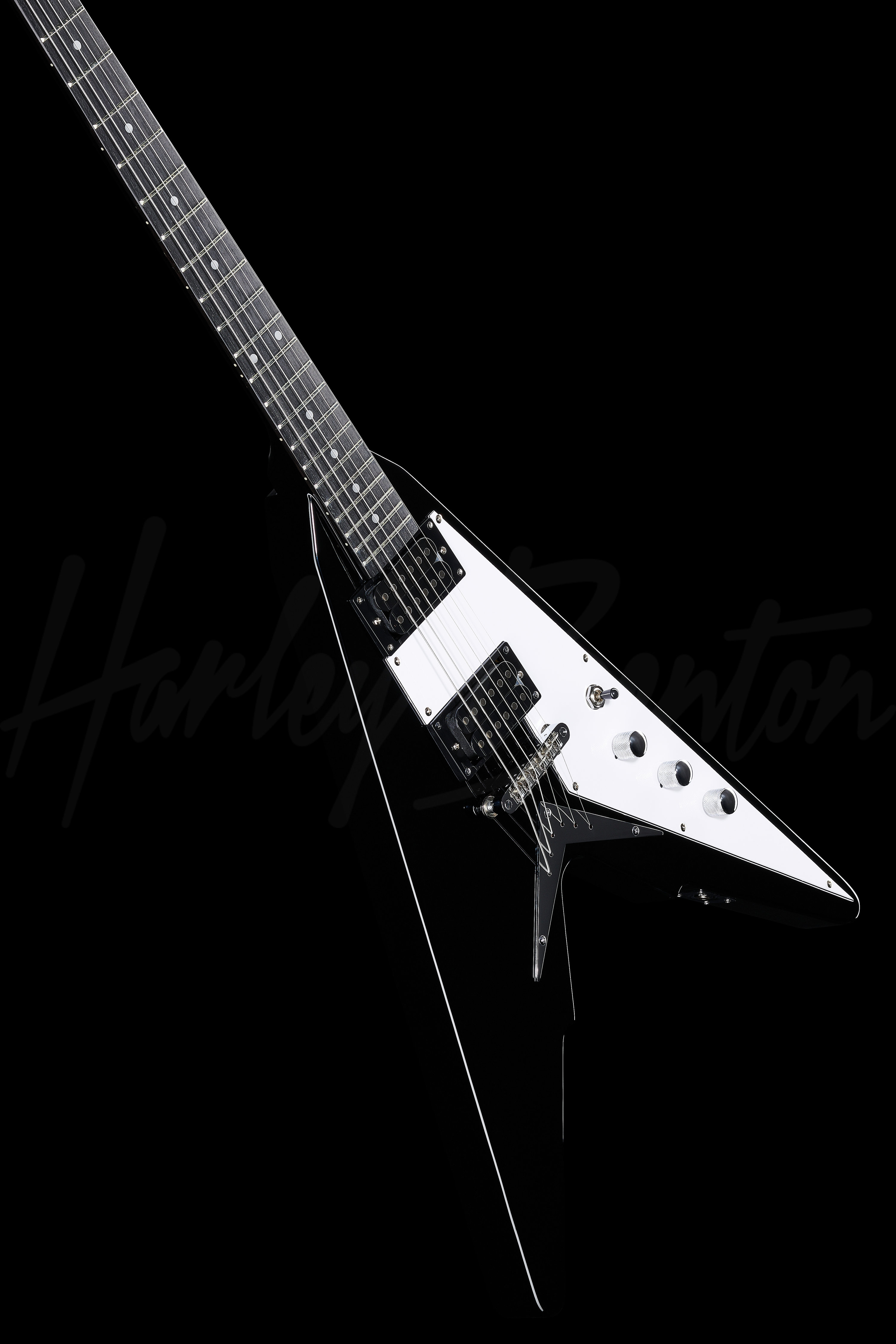 ギター Harley Benton Victory Black - Harley Benton
