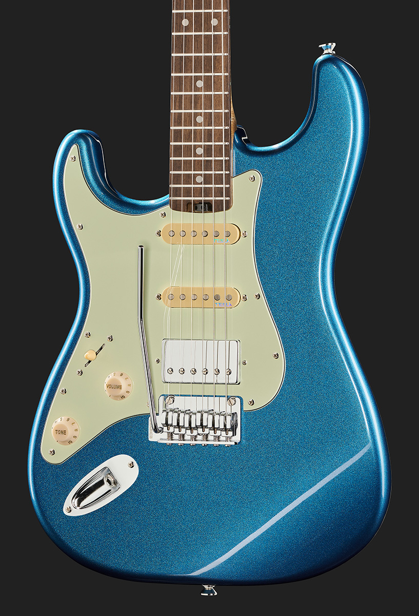 ST-Modern Plus HSS LH Lake Placid Blue