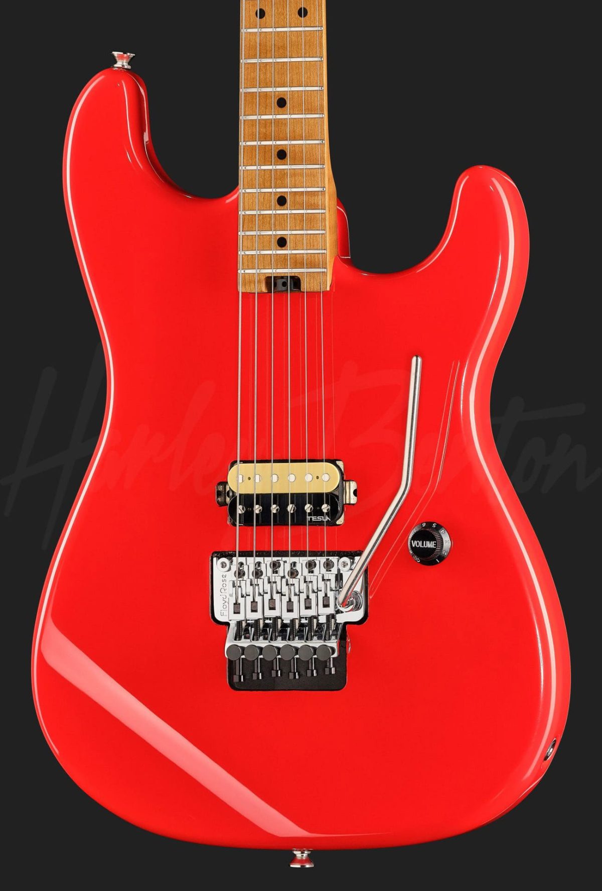 ST-80FR MN Radiant Red - Harley Benton