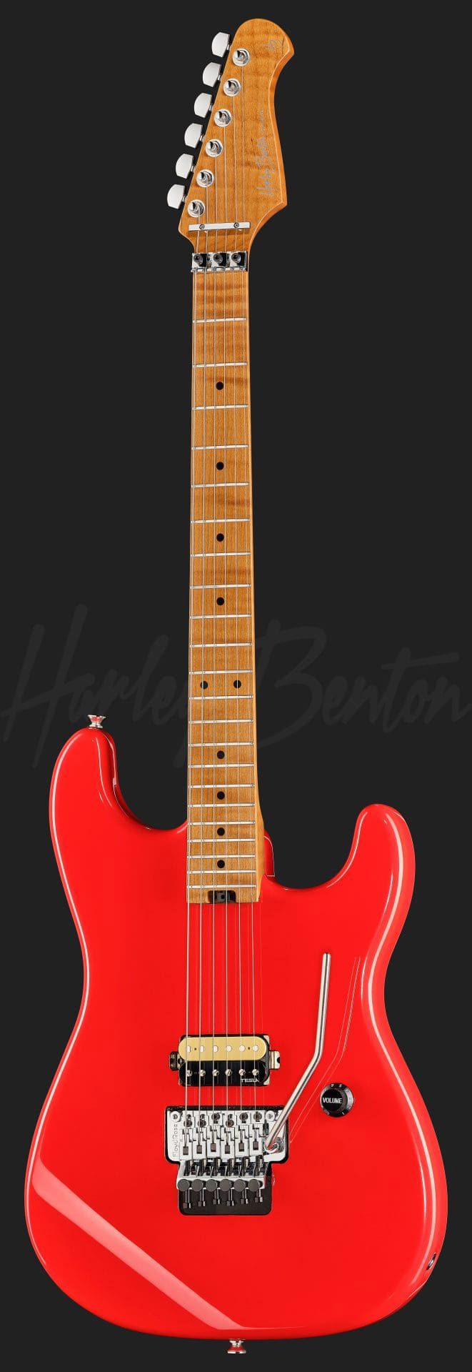 ST-80FR MN Radiant Red - Harley Benton