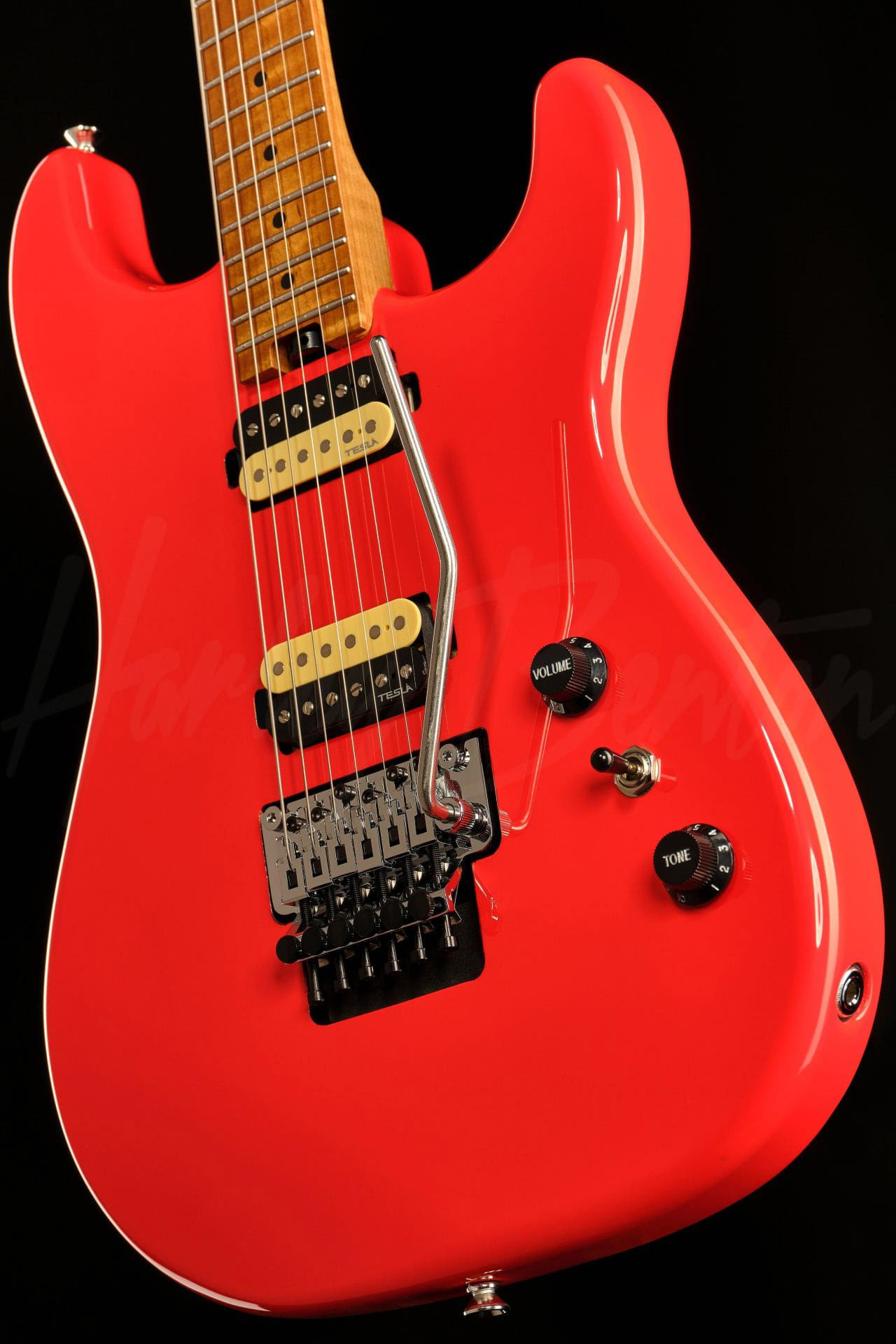 ST-80FR MN HH Radiant Red - Harley Benton