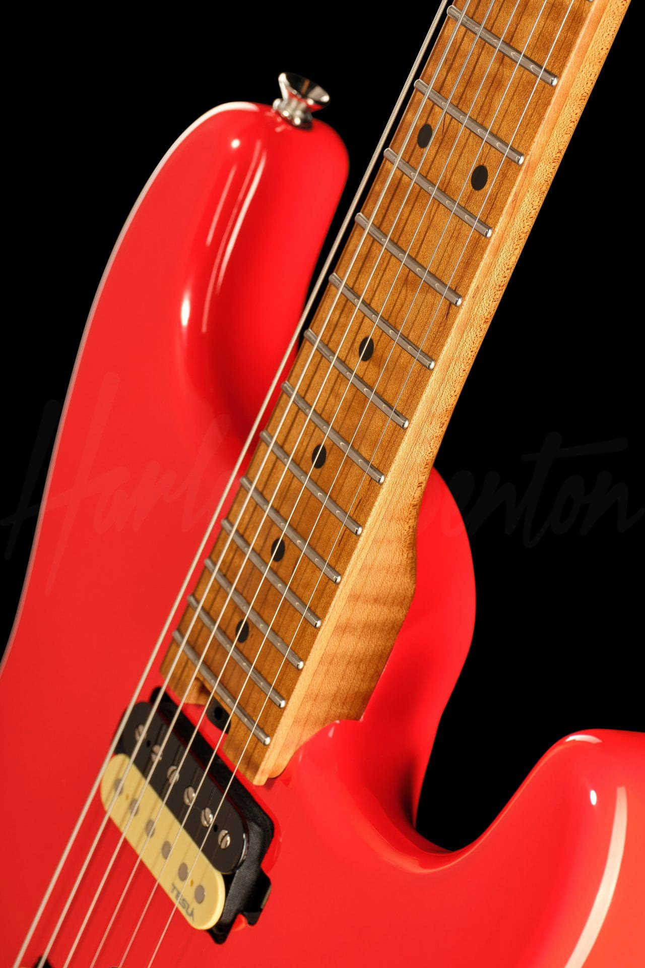 ST-80FR MN HH Radiant Red - Harley Benton