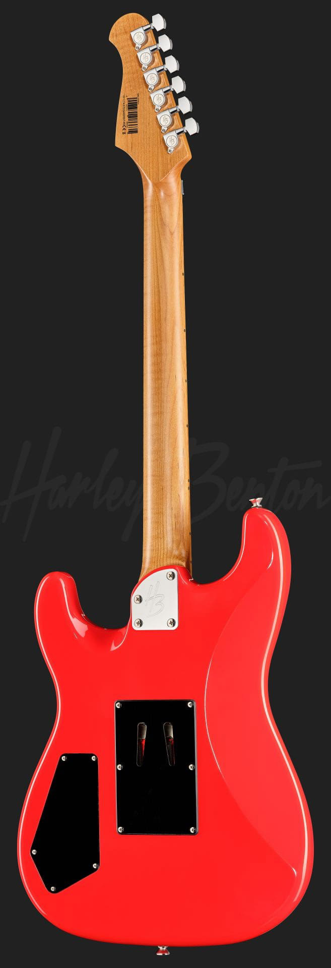 ST-80FR MN HH Radiant Red - Harley Benton