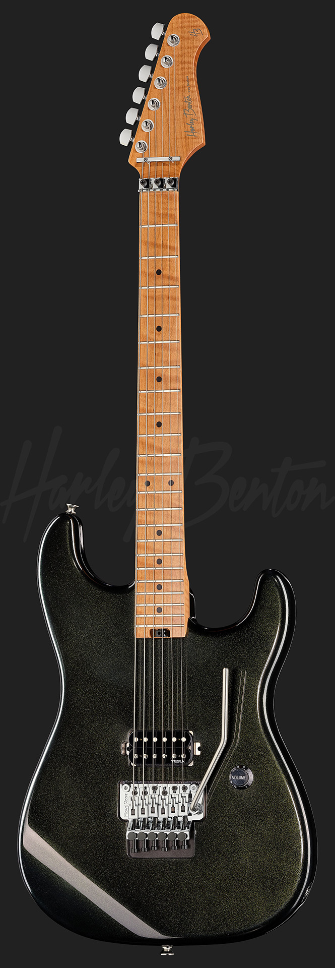 ST-80FR MN Lime Sparkle - Harley Benton