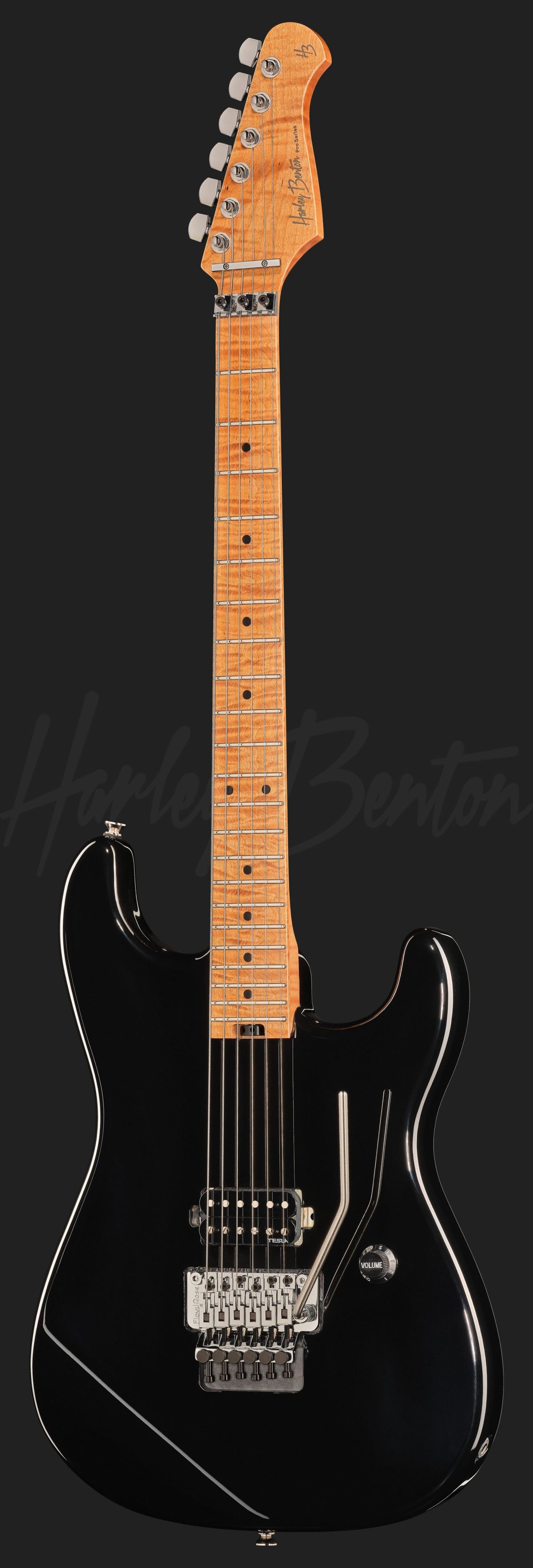 ま*や様 harley benton ストラト ST-80FR MN Black - Harley Benton