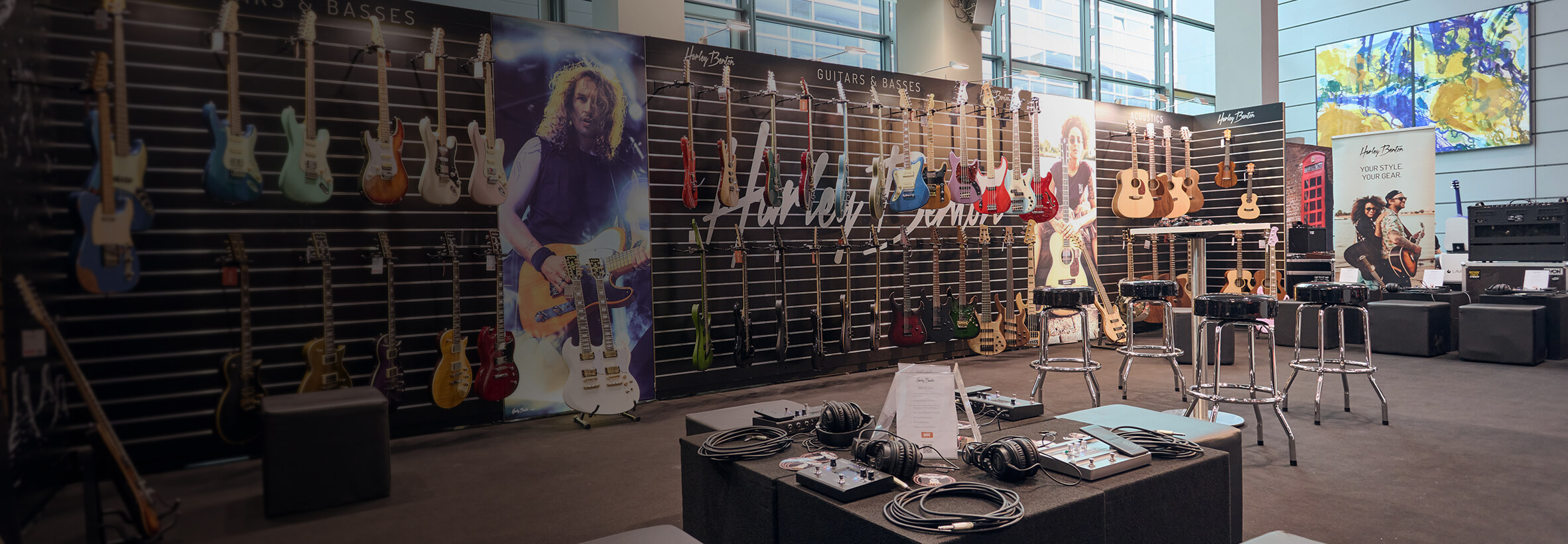 Harley Benton at Guitar Summit