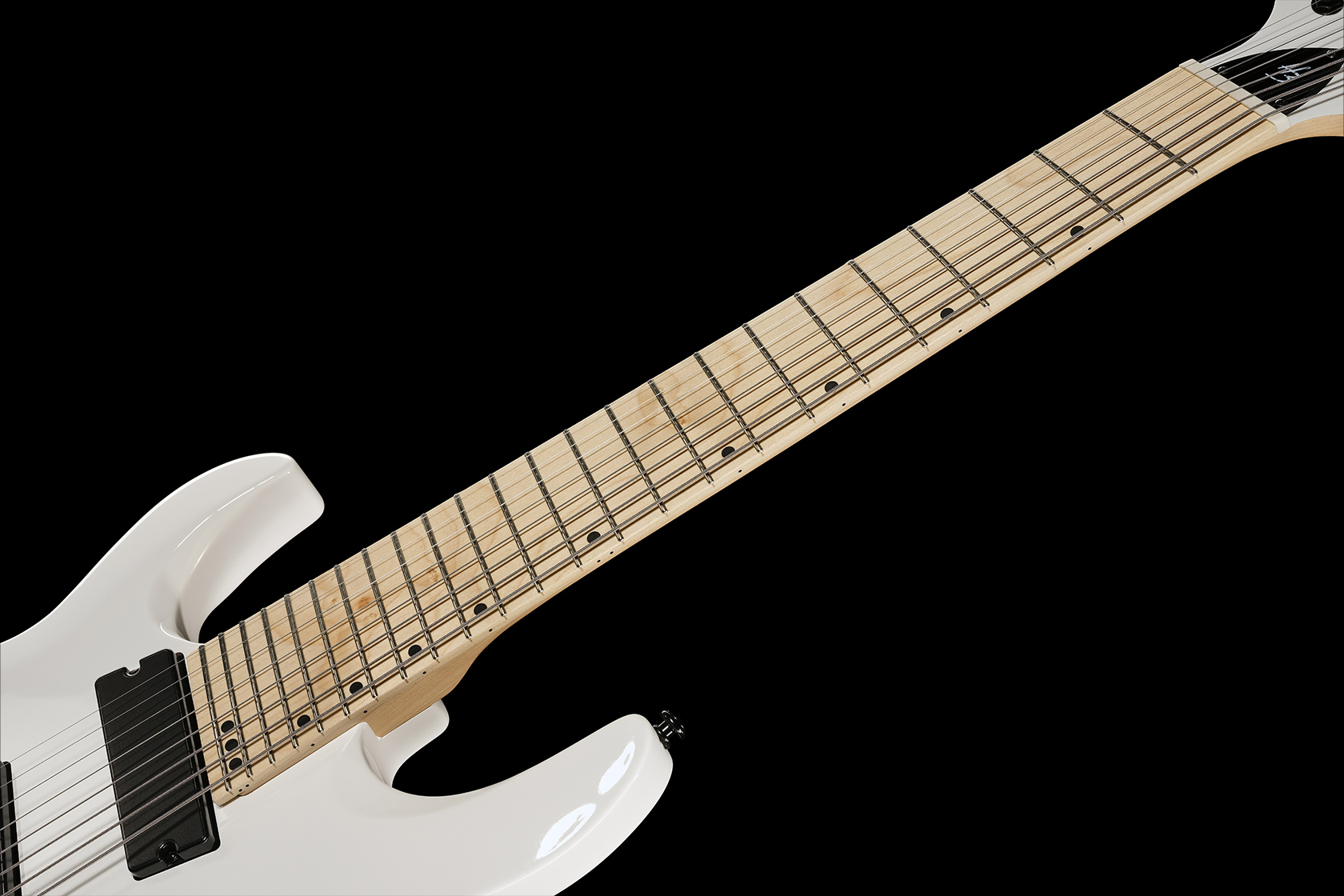 Introducing the new Lefty R-458 8-String MultiScale in White