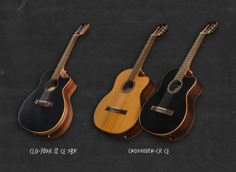 From 12 String to E-Classical: New CLG-70 12 String and Nylon Crossover-CR
