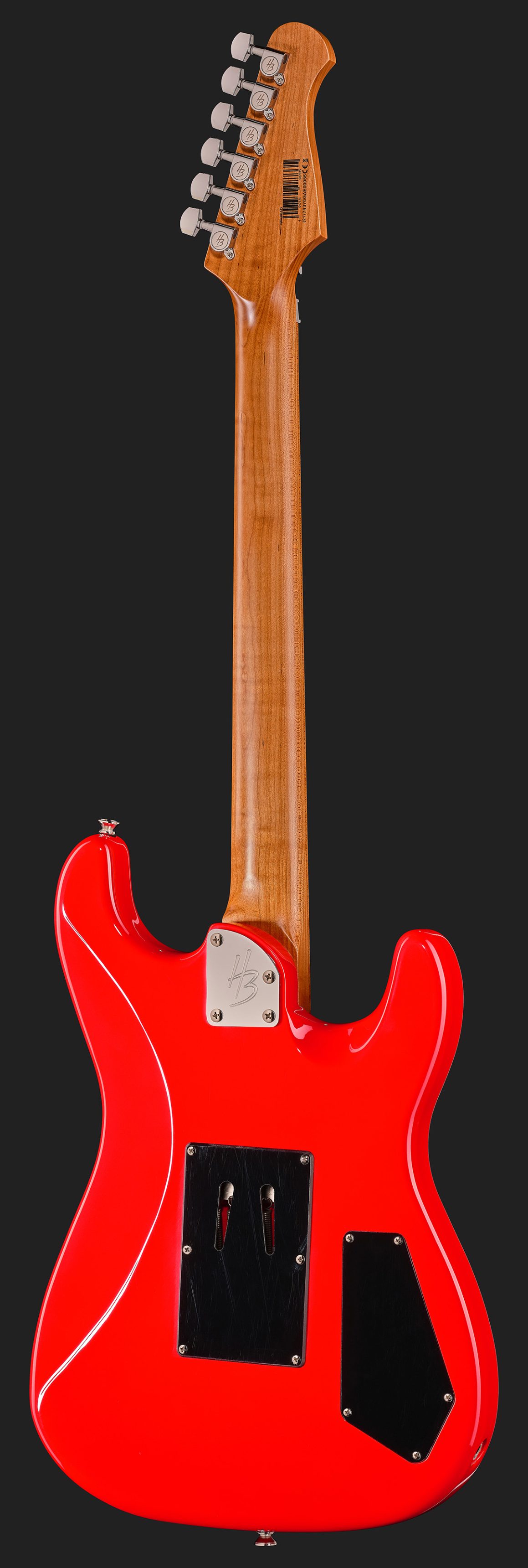 ST-80FR MN LH Radiant Red - Harley Benton