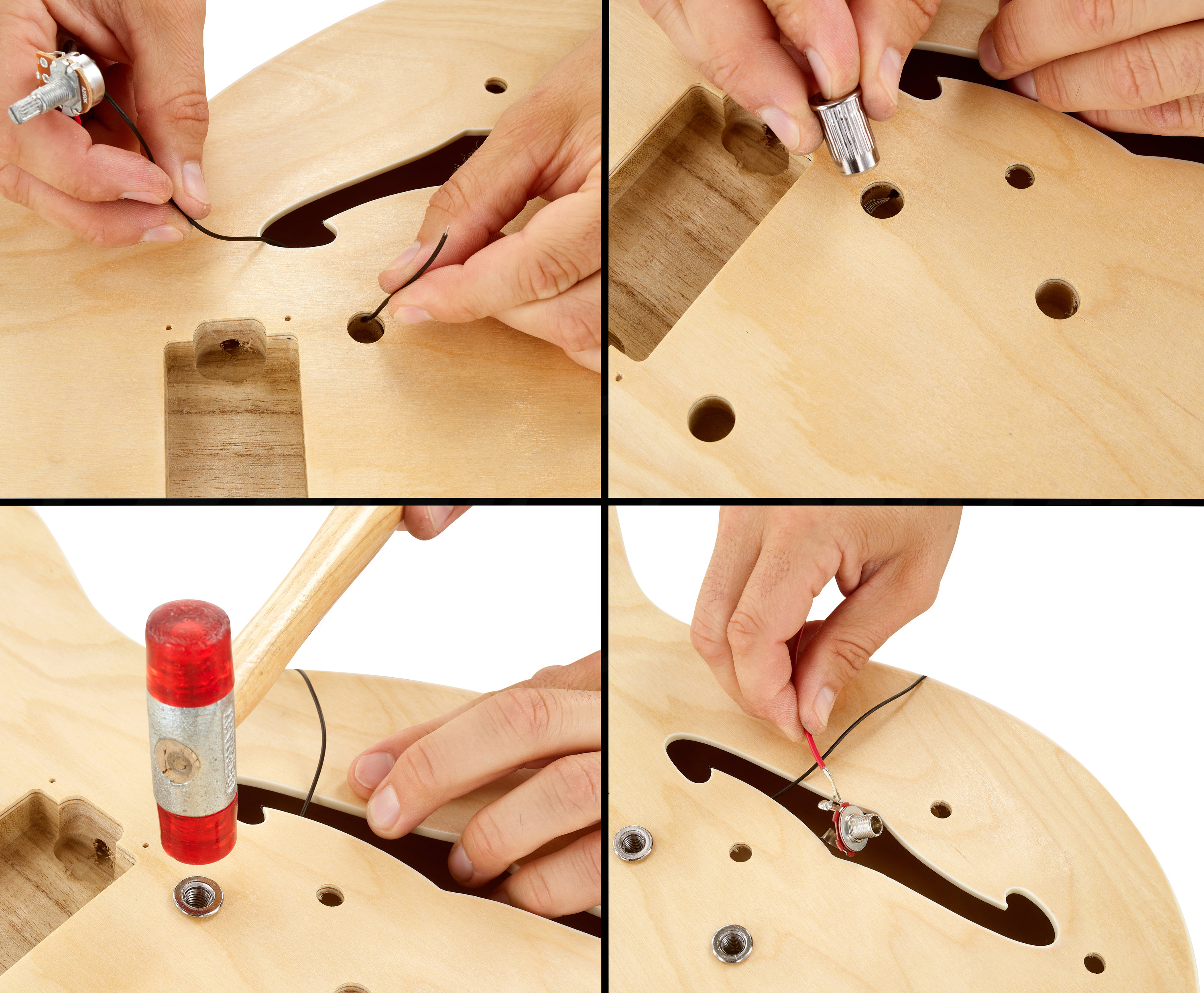 Electric Guitar Kit HB-35-Style