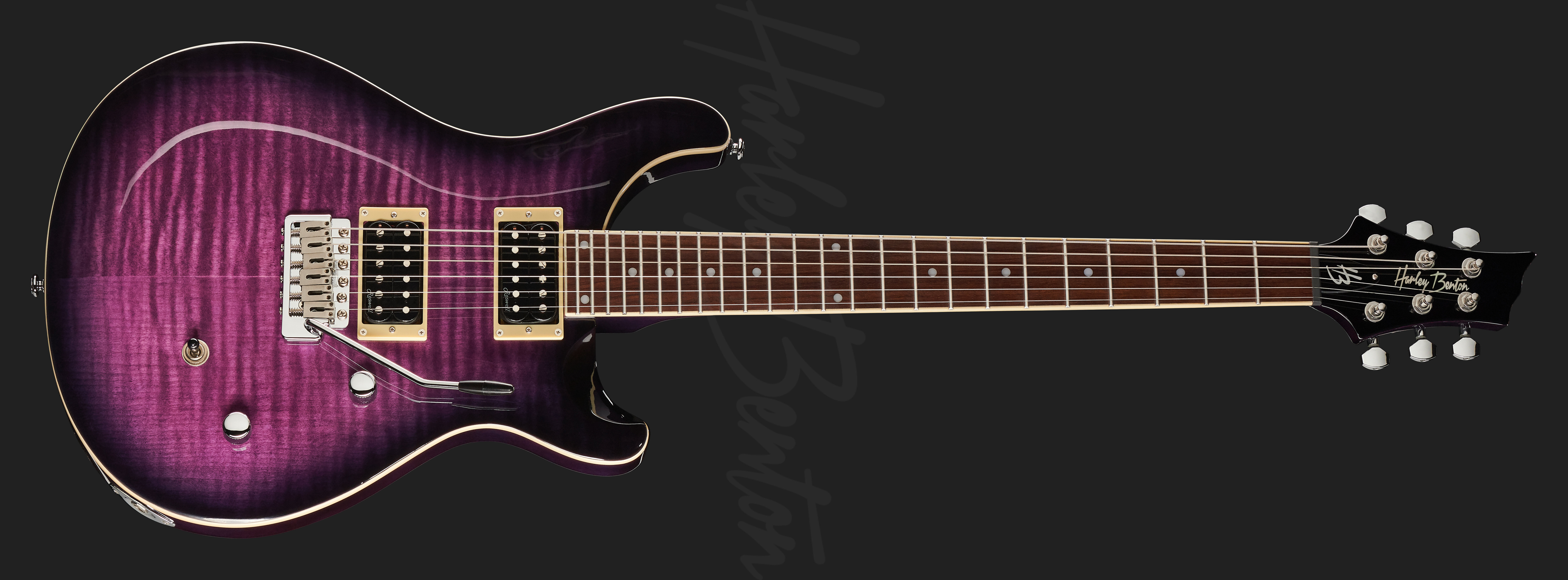 ハーレーべントン　CST-24 deluxe CST-24 Purple Burst - Harley Benton