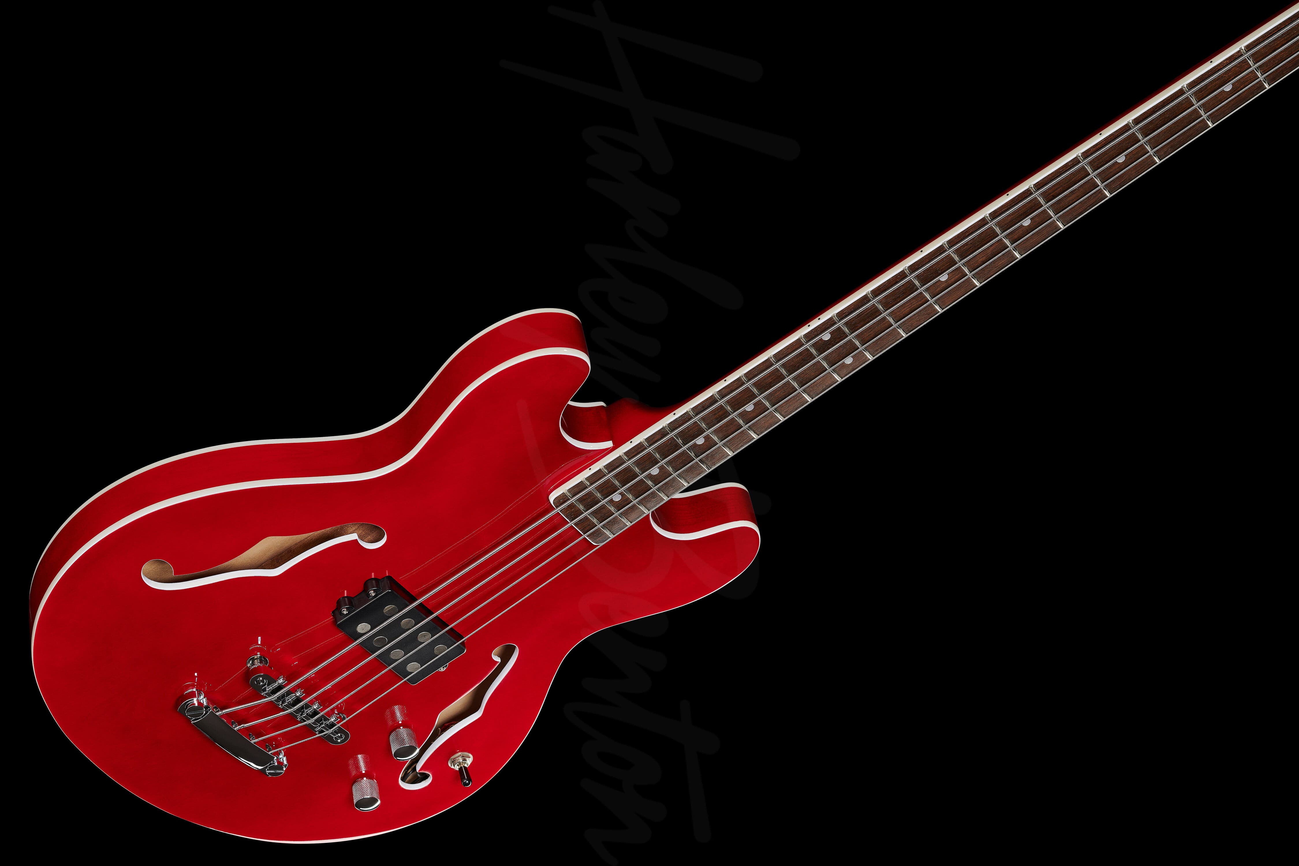 HB-50 Cherry Red - Harley Benton
