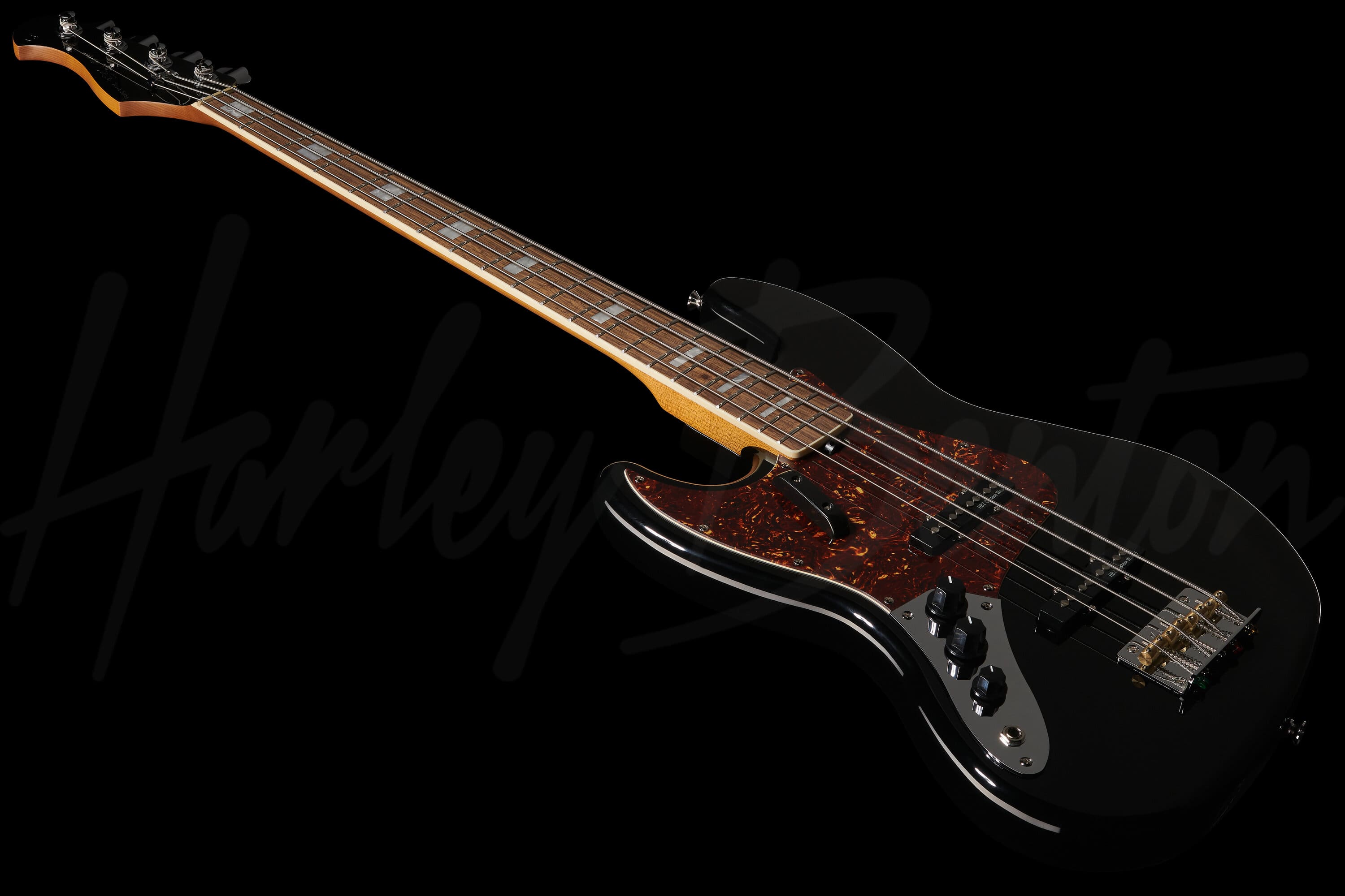 MV-4JB LH Black - Harley Benton