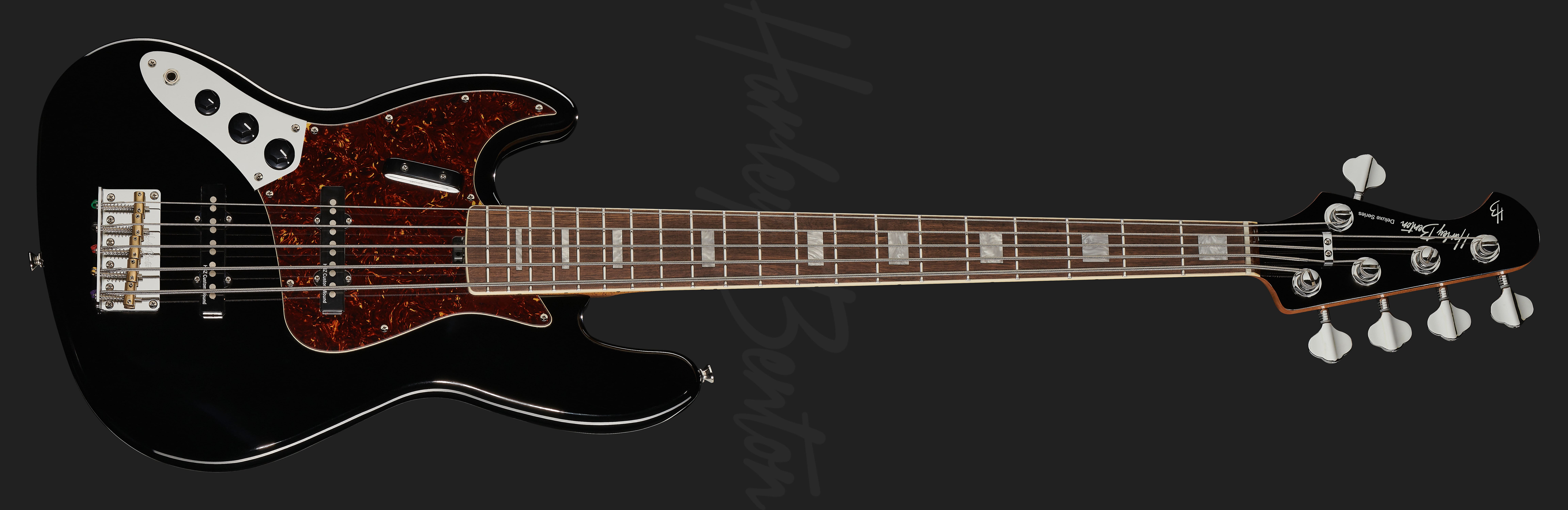MV-5JB LH Black - Harley Benton