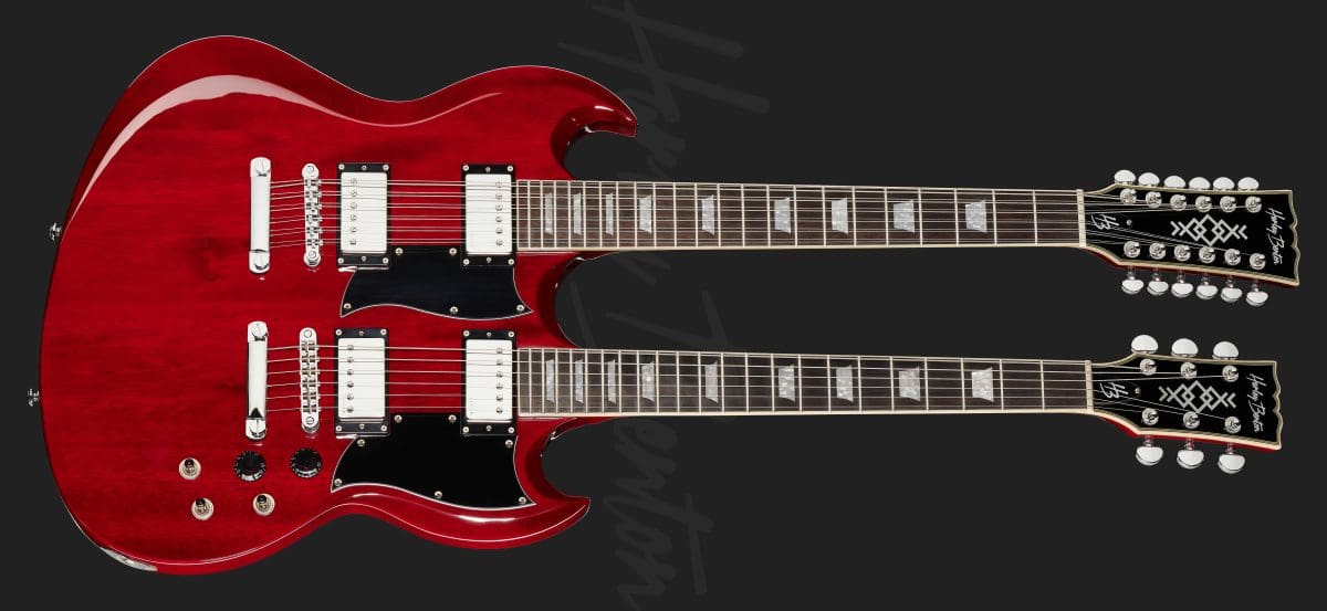 ギター Harley Benton EX-84 Modern BK - Harley Benton