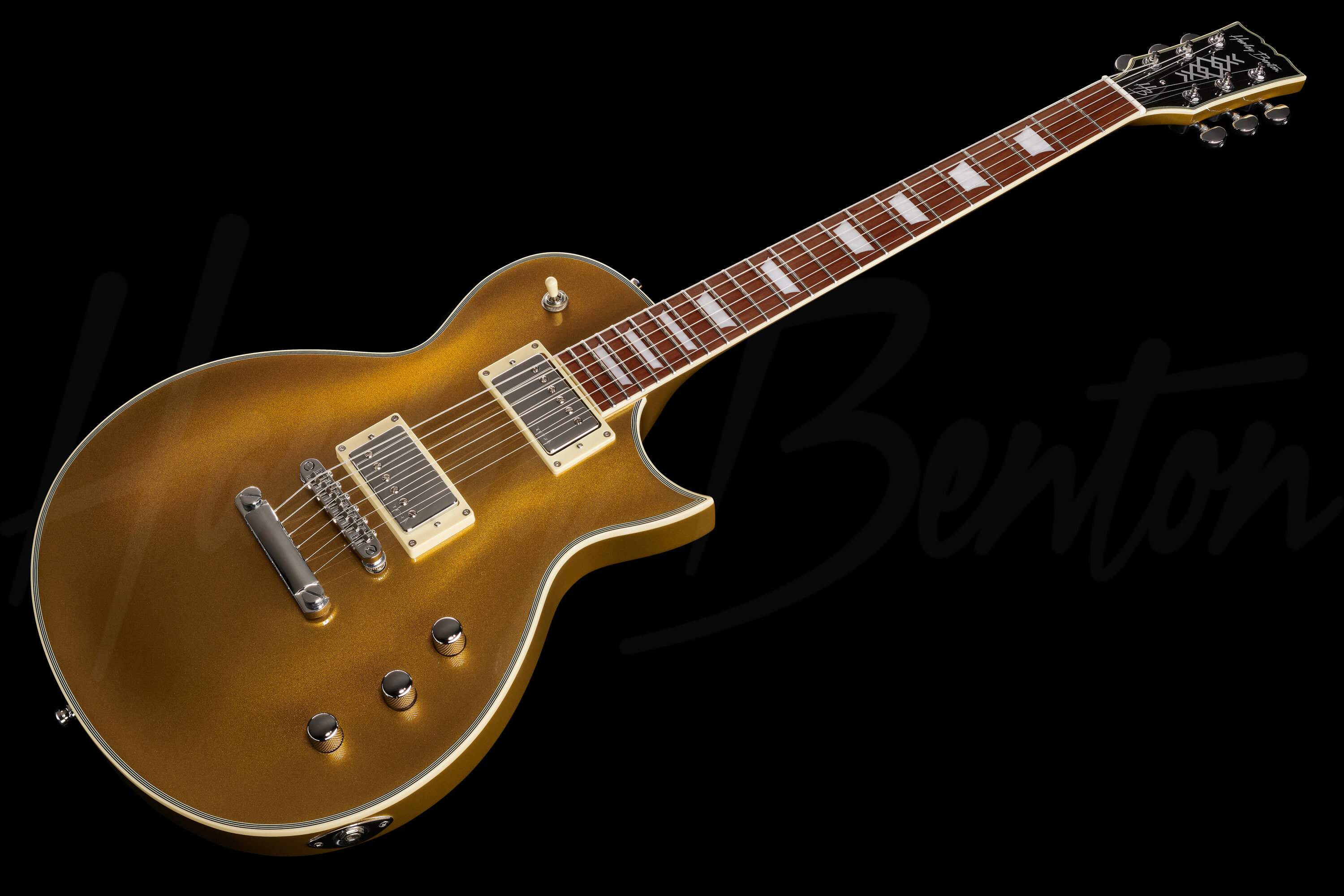 SC-Custom III Gold Top - Harley Benton