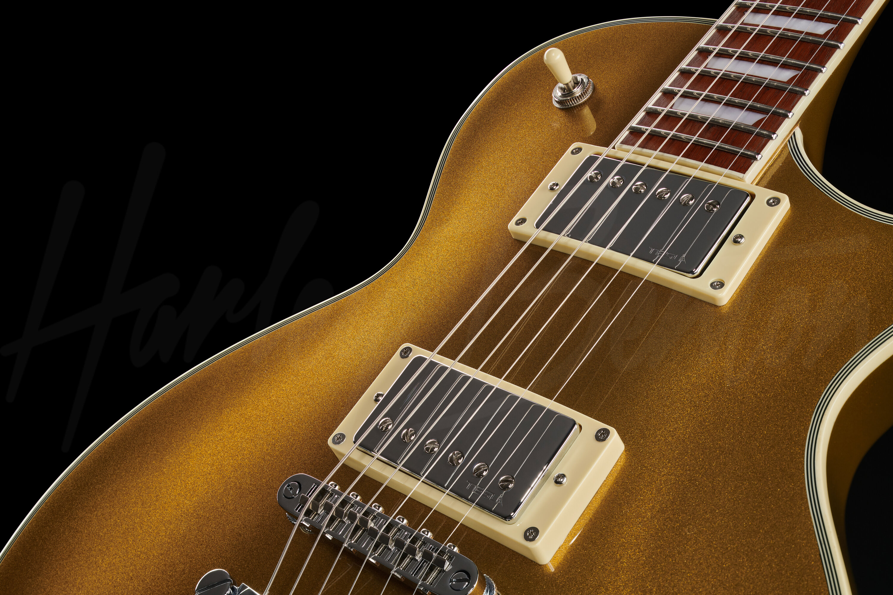 SC-Custom III Gold Top - Harley Benton