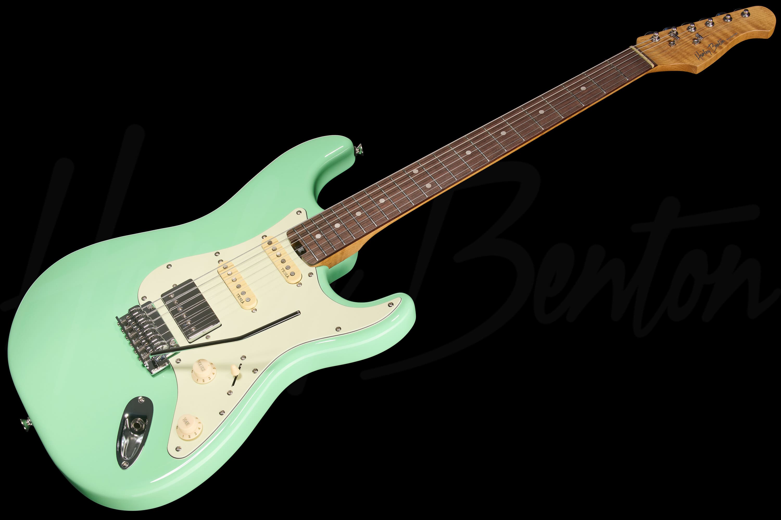 ST-Modern Plus HSS Seafoam Green - Harley Benton