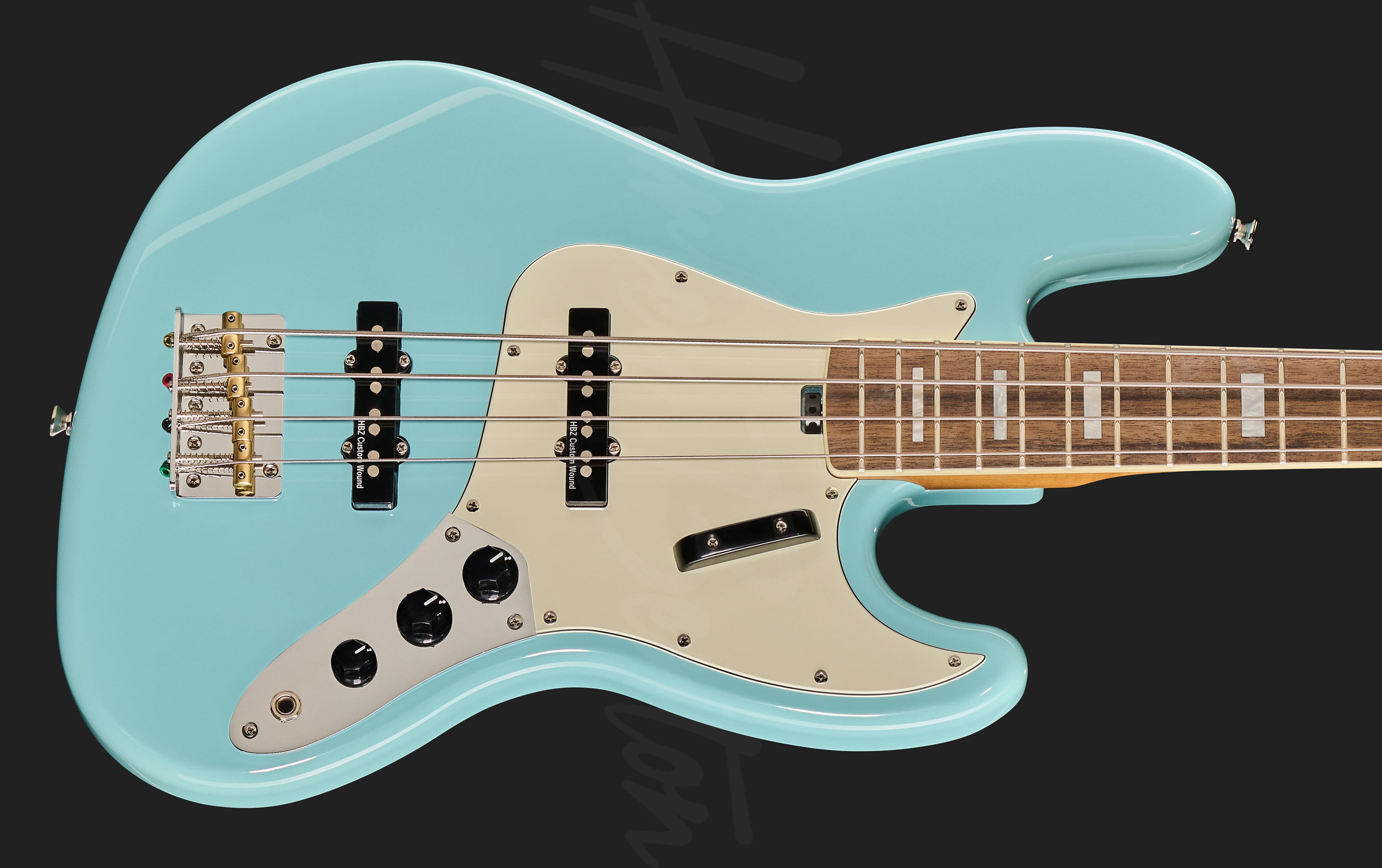 MV-4JB Daphne Blue - Harley Benton