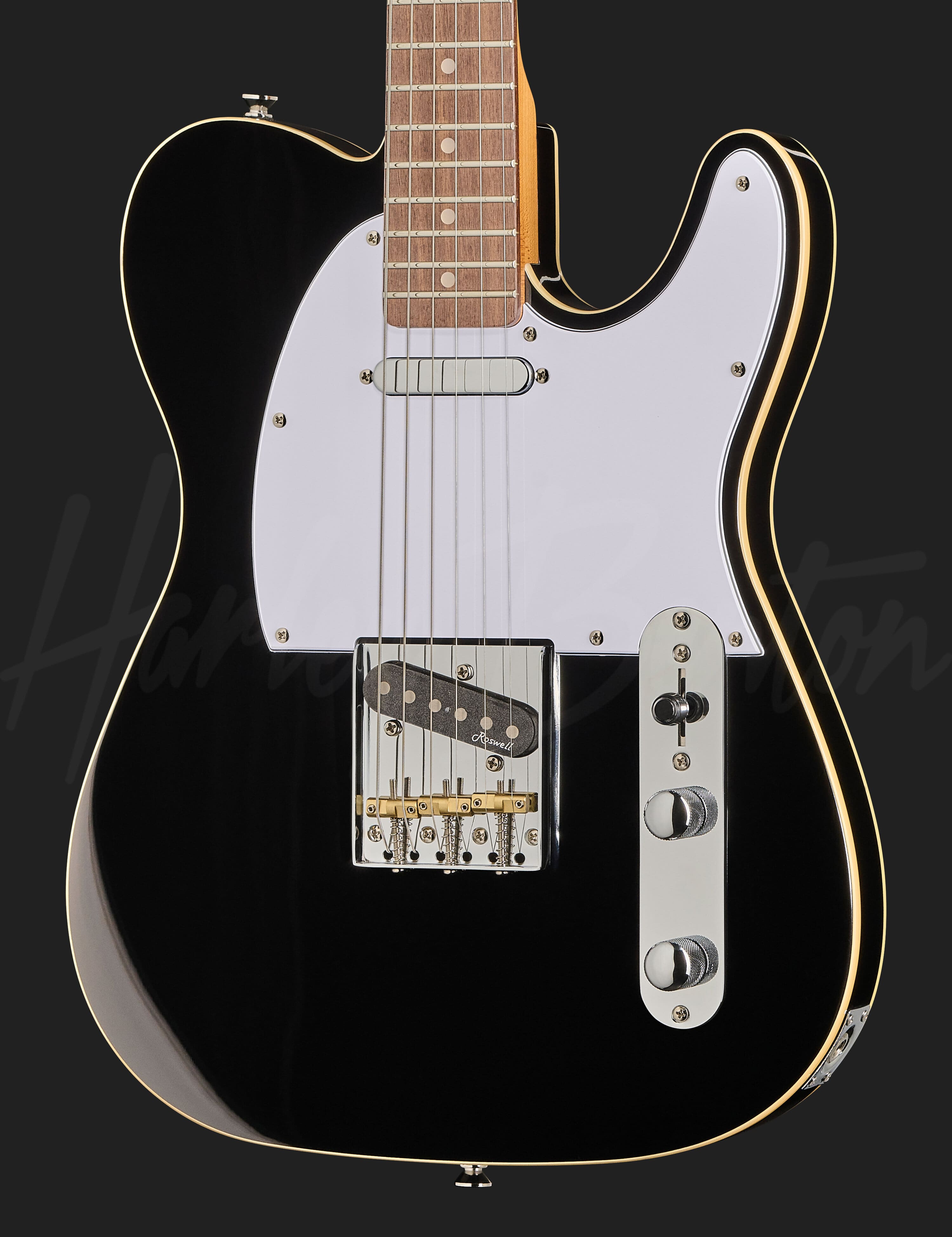 テレキャスタースタイル HAREY..bentonTE62... TE-62DB BK - Harley Benton