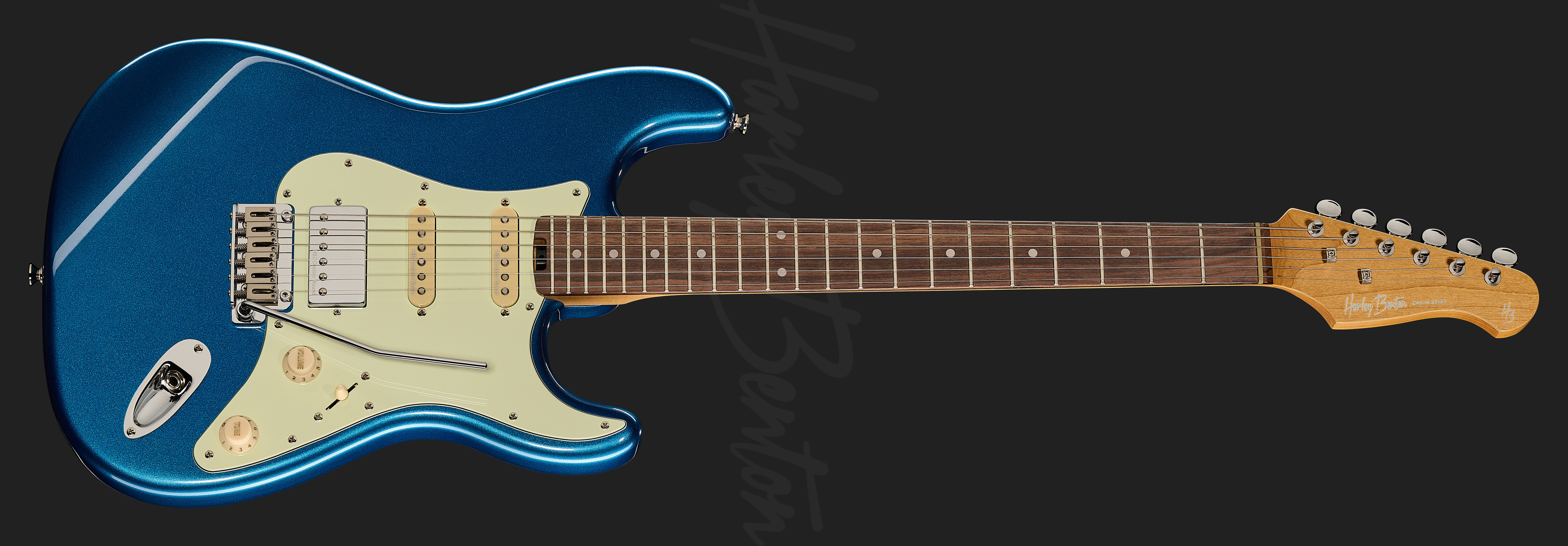 ST-Modern HSS Lake Placid Blue - Harley Benton